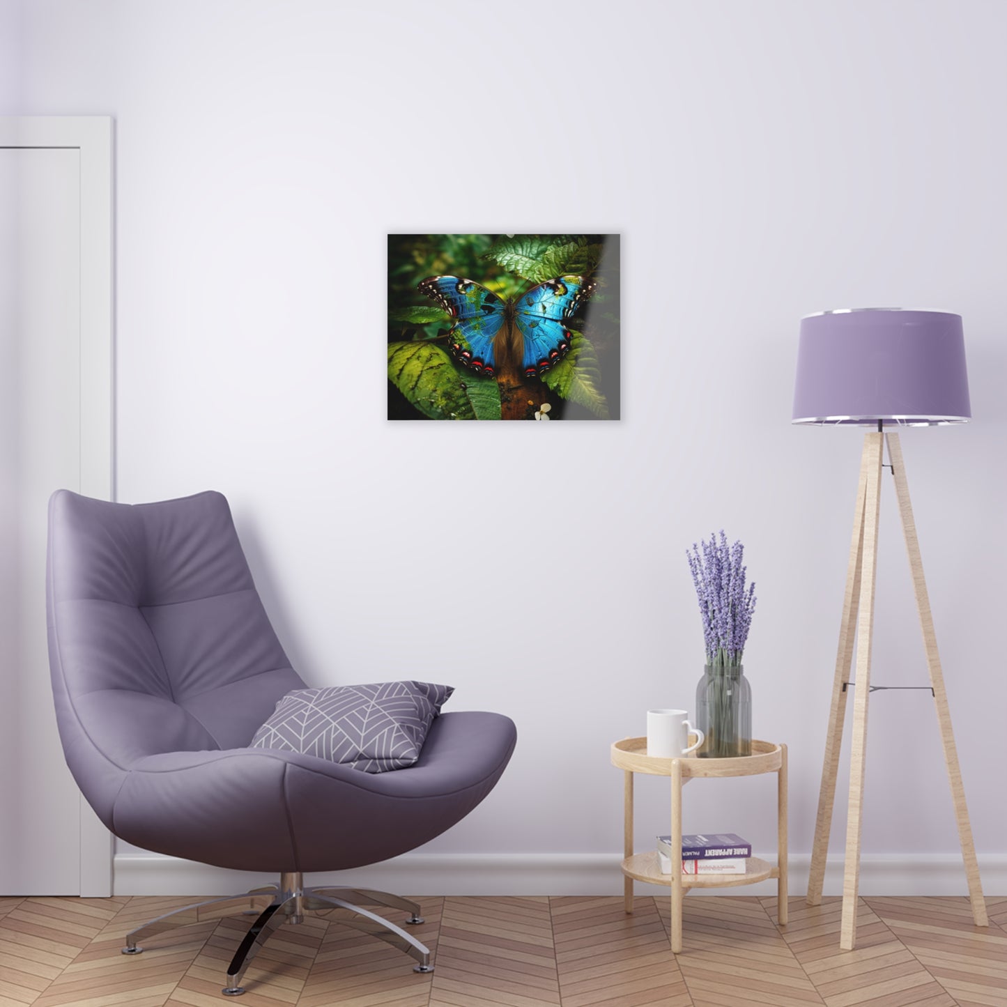 Acrylic Prints Jungle Butterfly 2