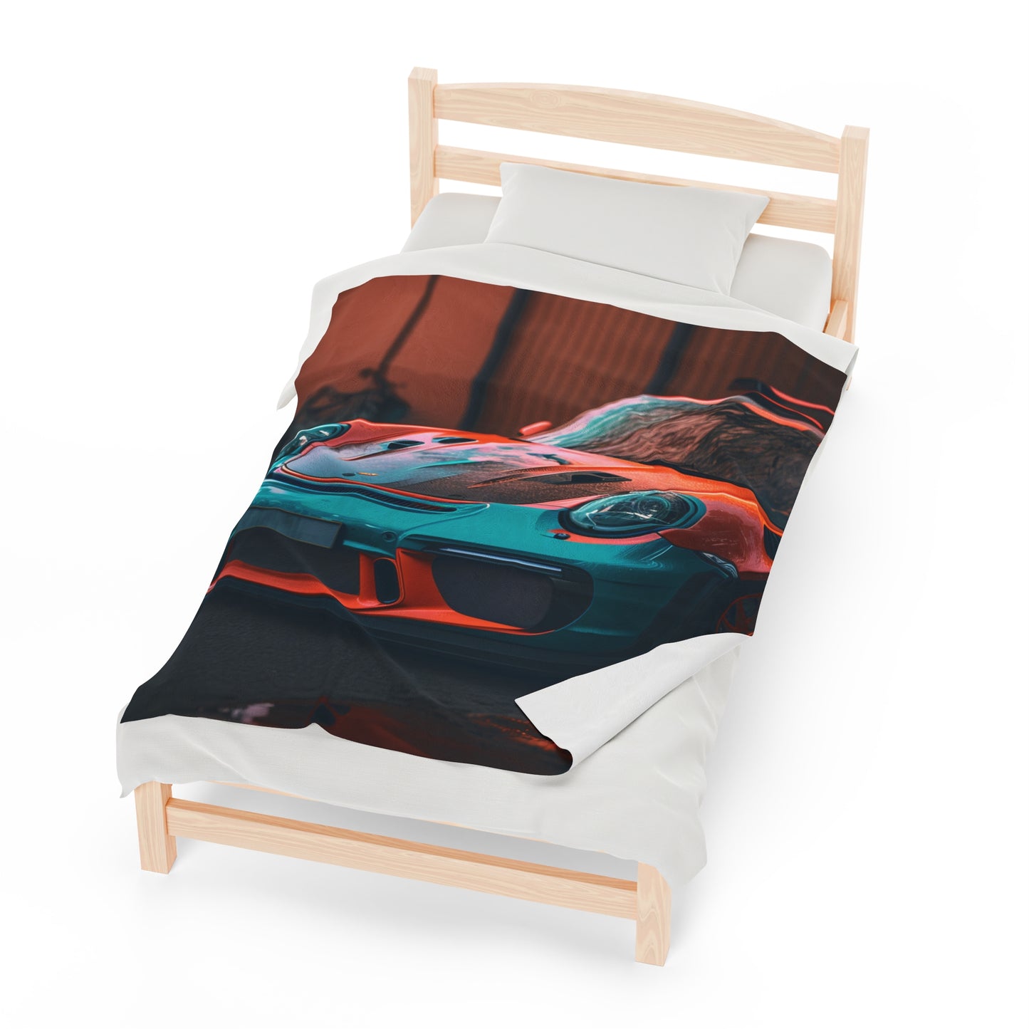 Velveteen Plush Blanket porsche 911 gt3 3