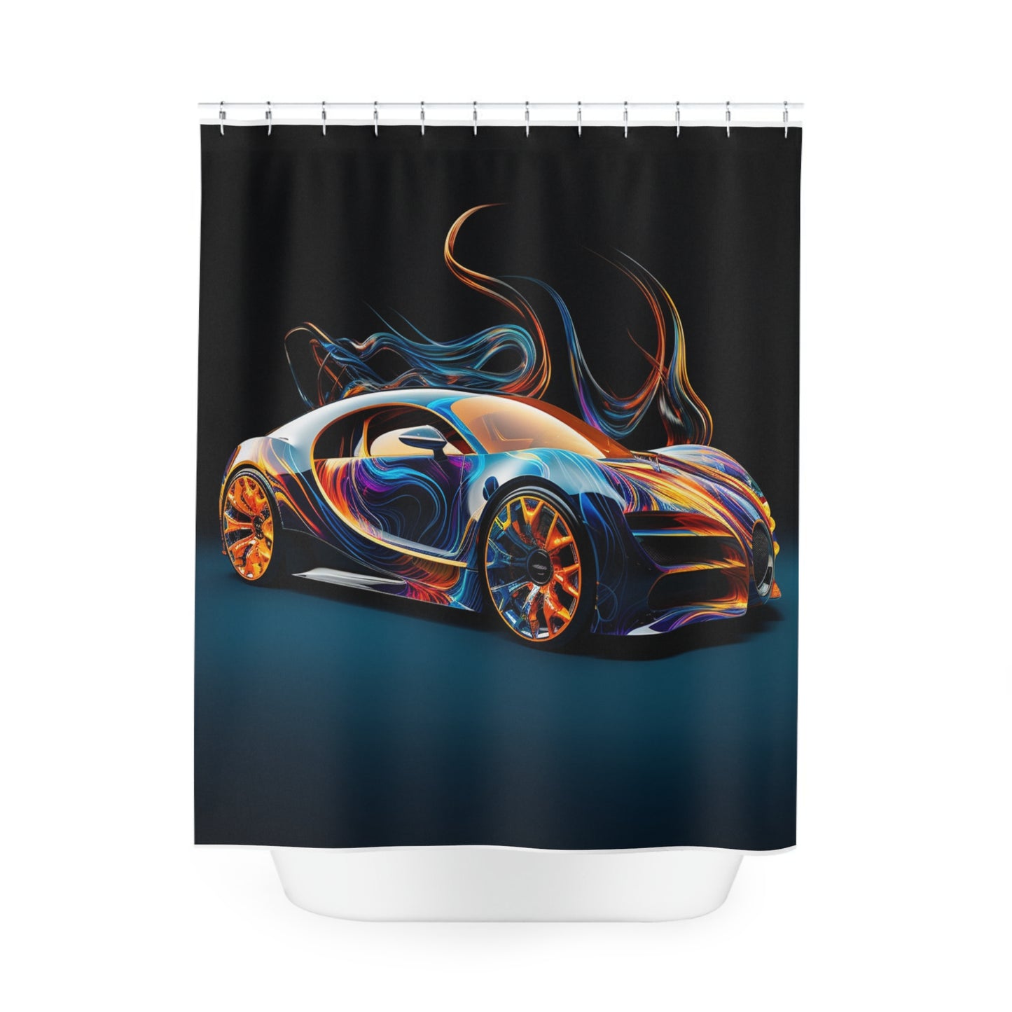 Polyester Shower Curtain Bugatti Abstract Flair 2