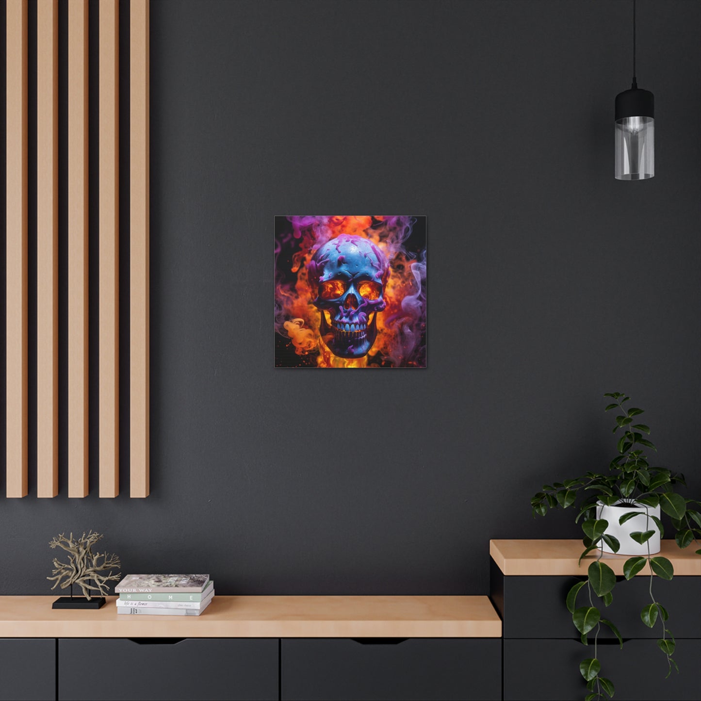 Canvas Gallery Wraps Macro Skull 3