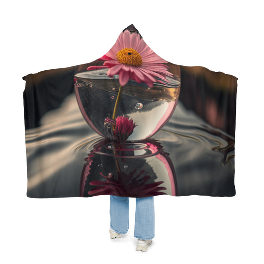 Snuggle Hooded Blanket Daisy in a vase 2