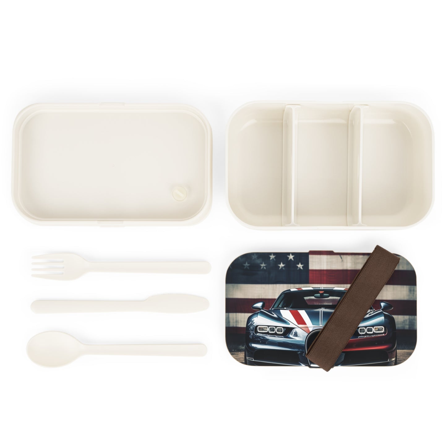 Bento Lunch Box Bugatti Flag 2