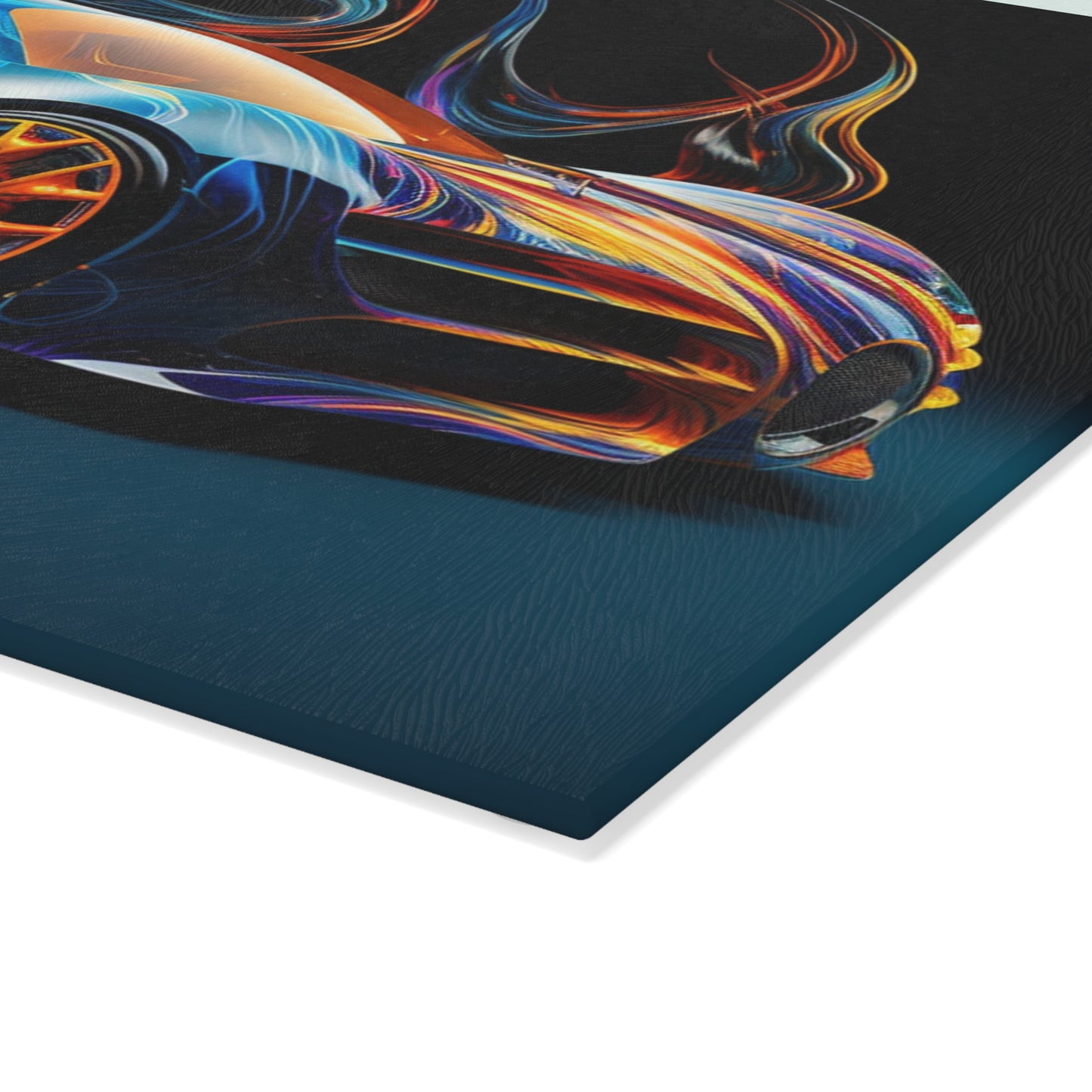 Glass Cutting Board Bugatti Abstract Flair 2