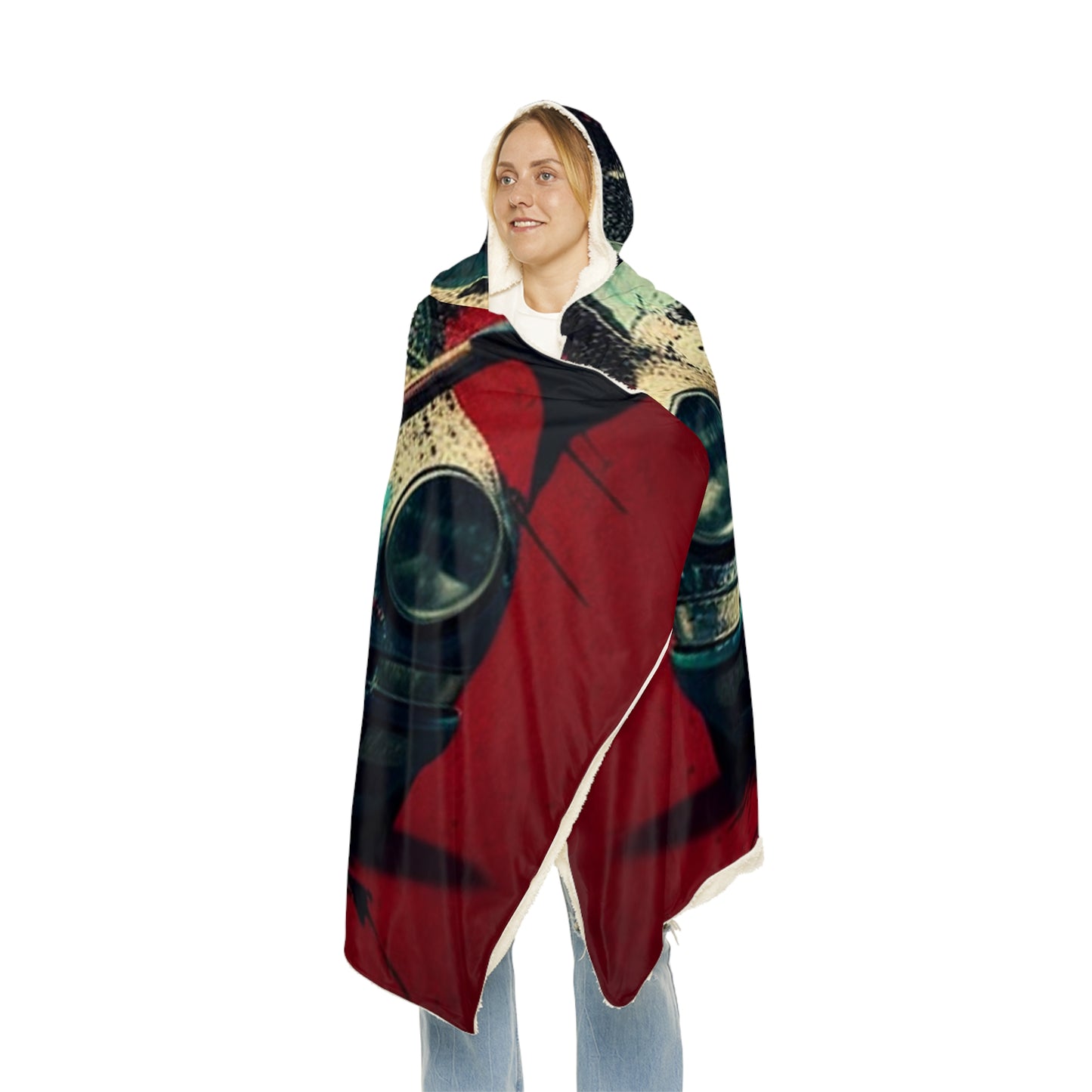 Snuggle Hooded Blanket Porsche Abstract 1