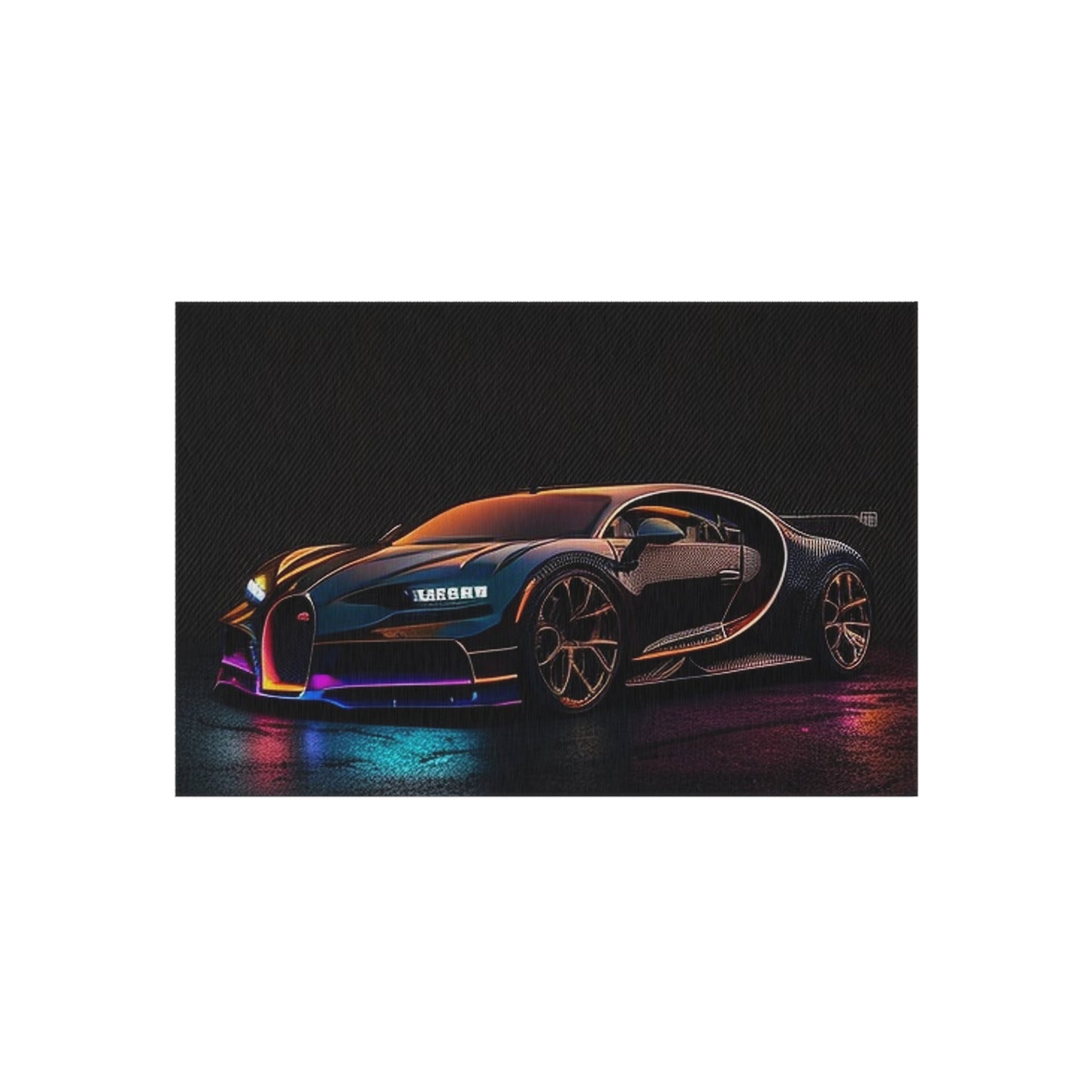 Outdoor Rug  Bugatti Chiron Super 4