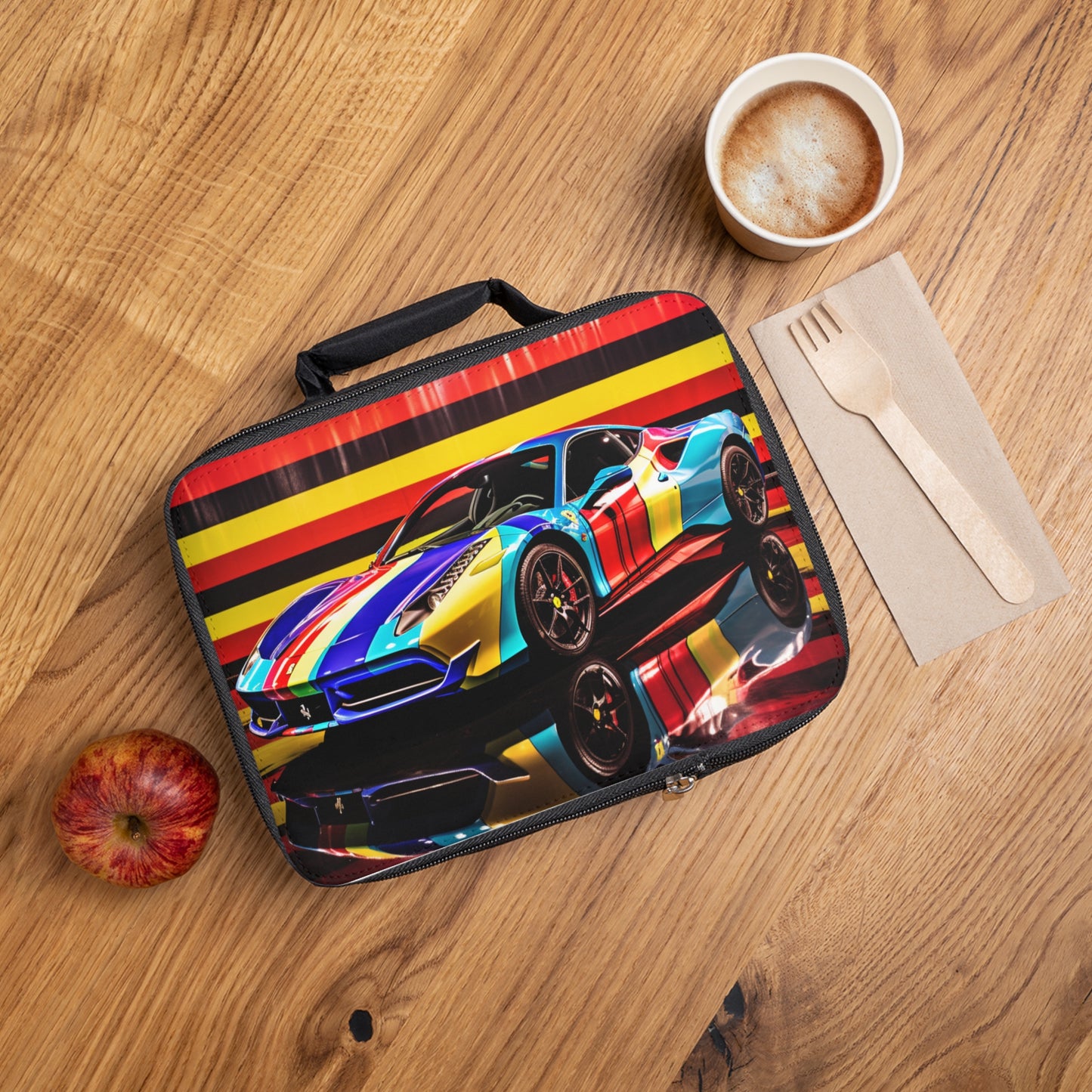 Lunch Bag Hyper Colorfull Ferrari 2