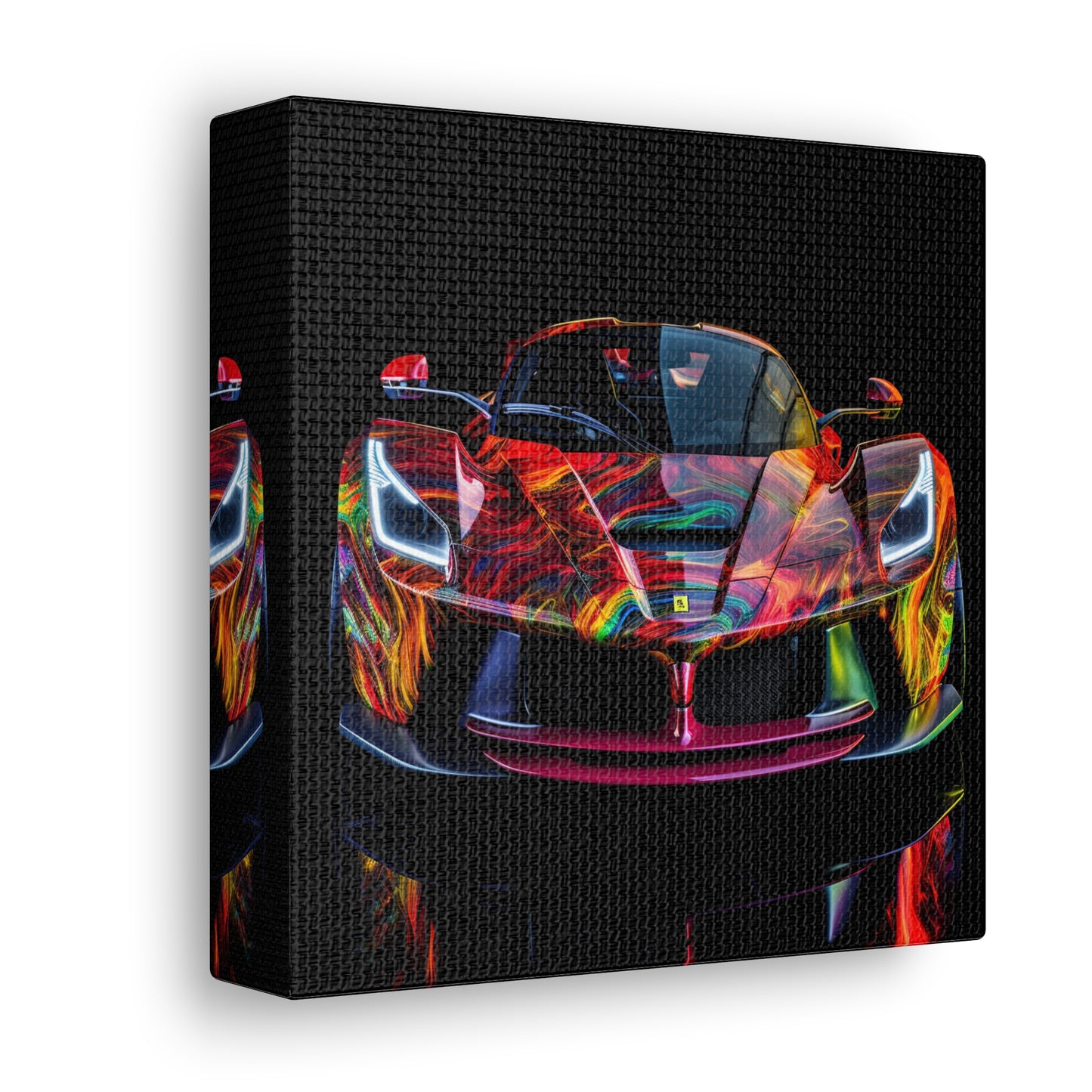 Canvas Gallery Wraps Ferrari Neon 3