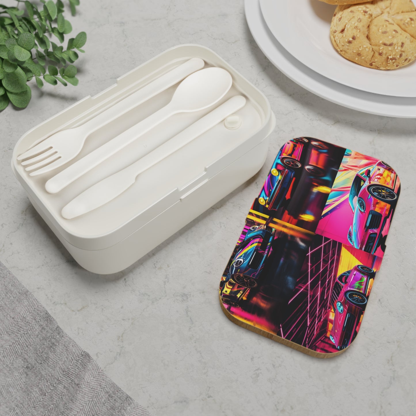 Bento Lunch Box Macro Porsche 5