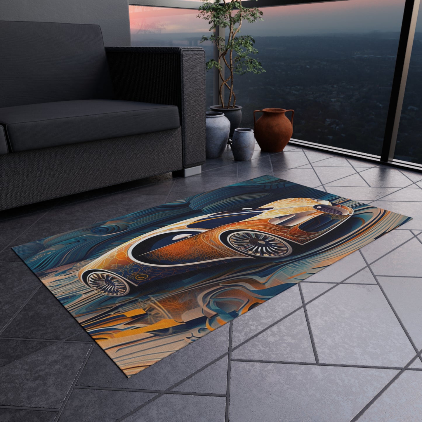 Outdoor Rug  Bugatti Abstract Flair 1