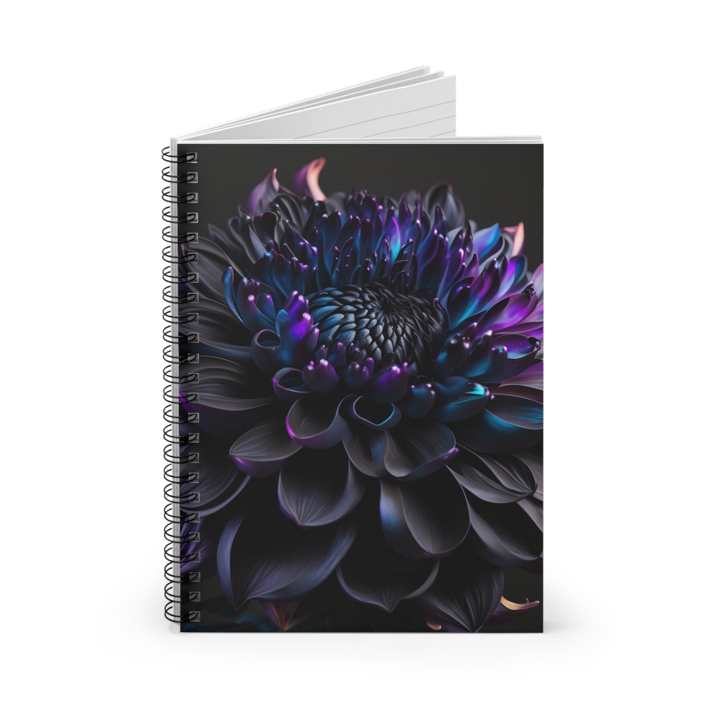 Spiral Notebook - Ruled Line Dahlia Purple 2