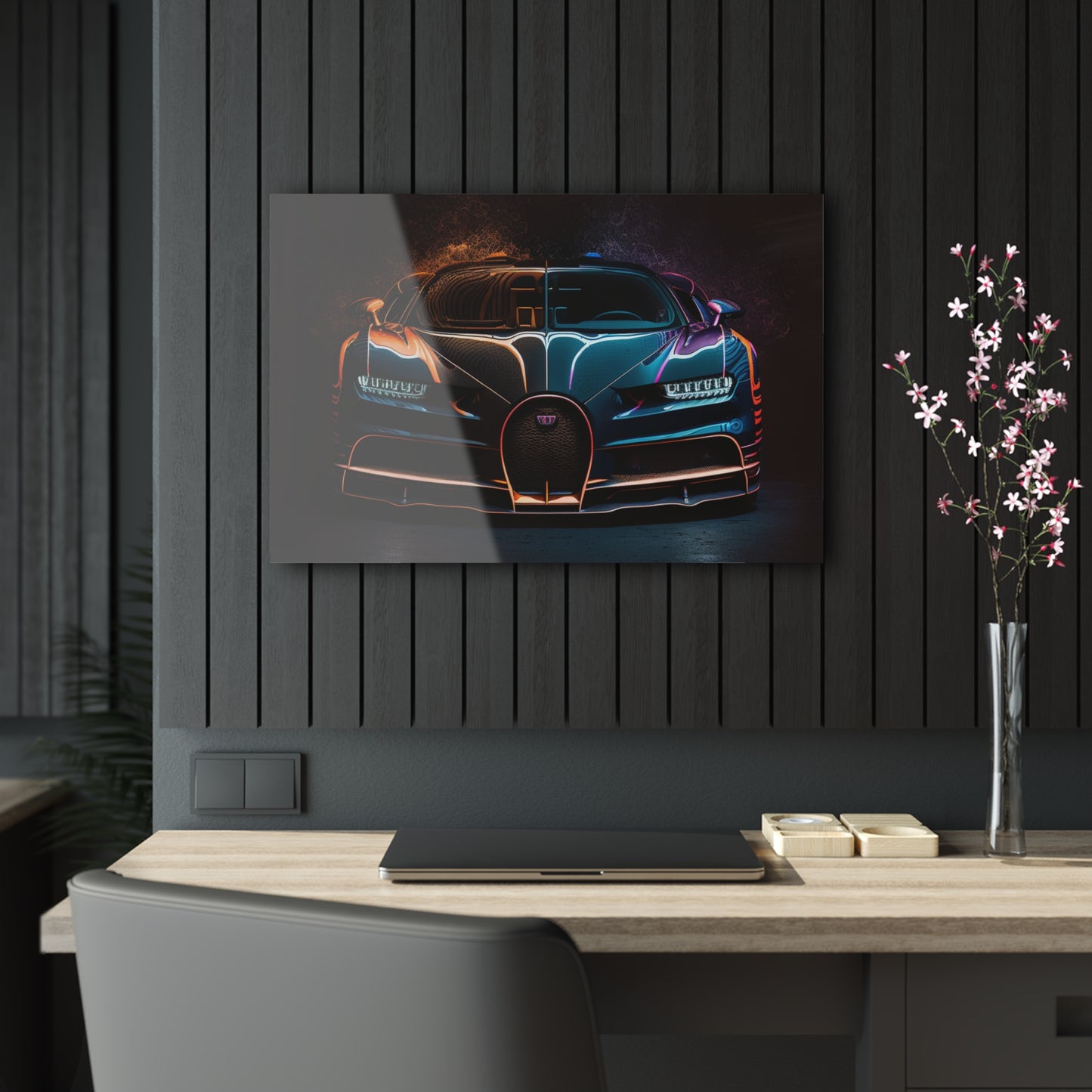 Acrylic Prints Bugatti Chiron Super 3