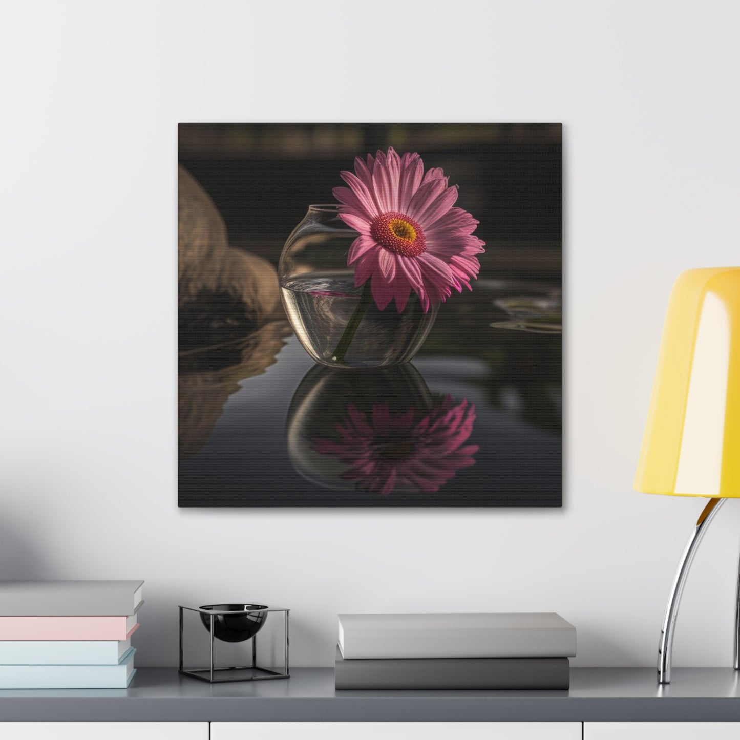 Canvas Gallery Wraps Pink Daisy 2