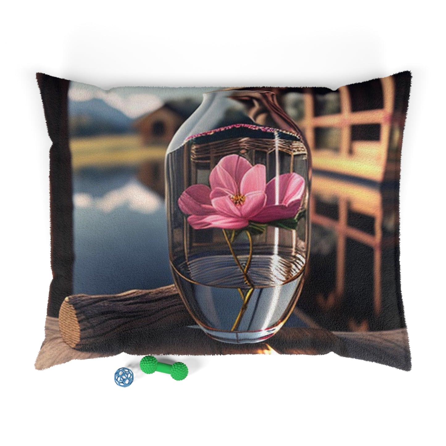 Pet Bed Pink Magnolia 4