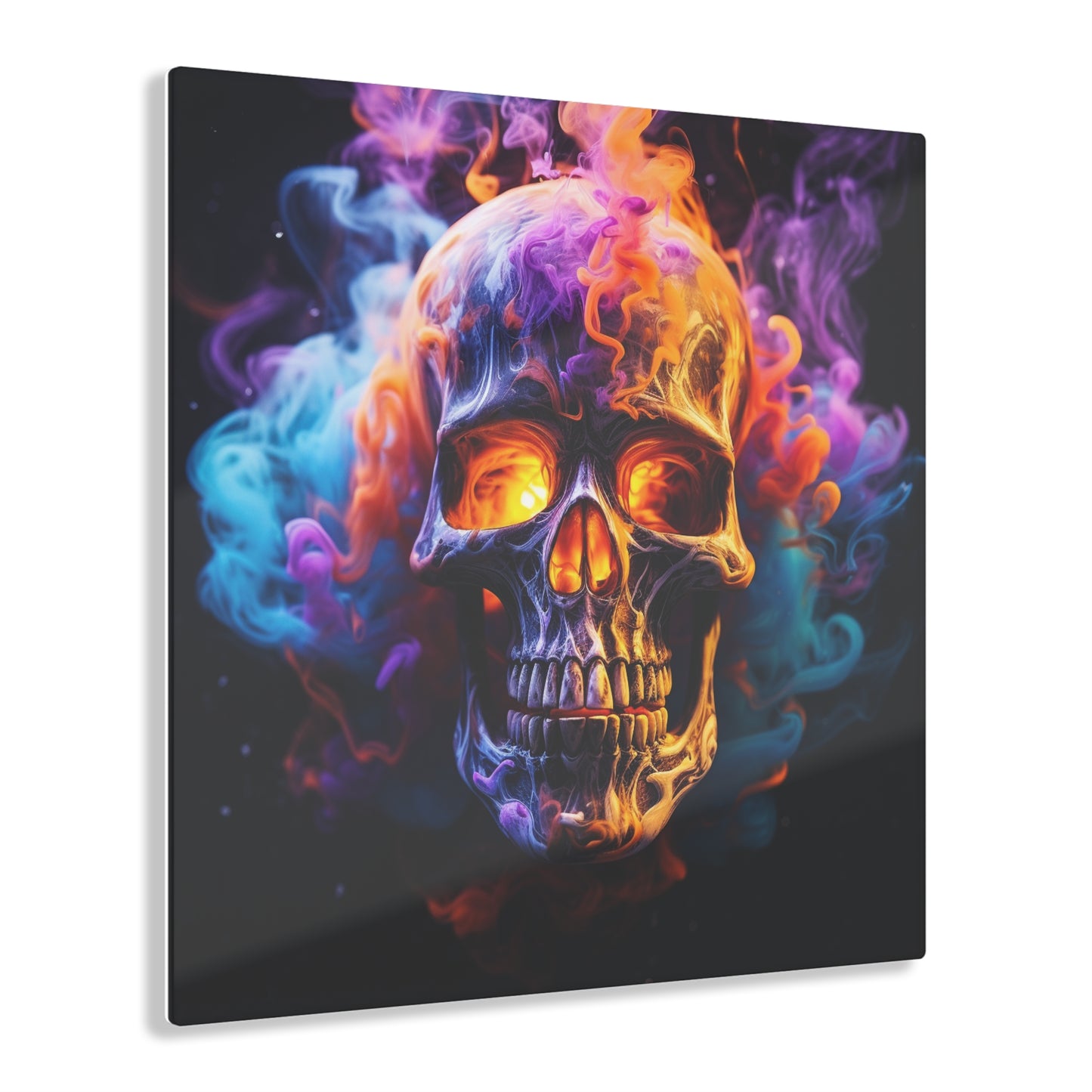 Acrylic Prints Macro Skull 2