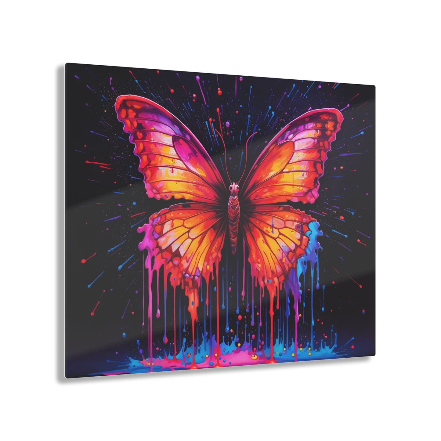 Acrylic Prints Pink Butterfly Flair 4