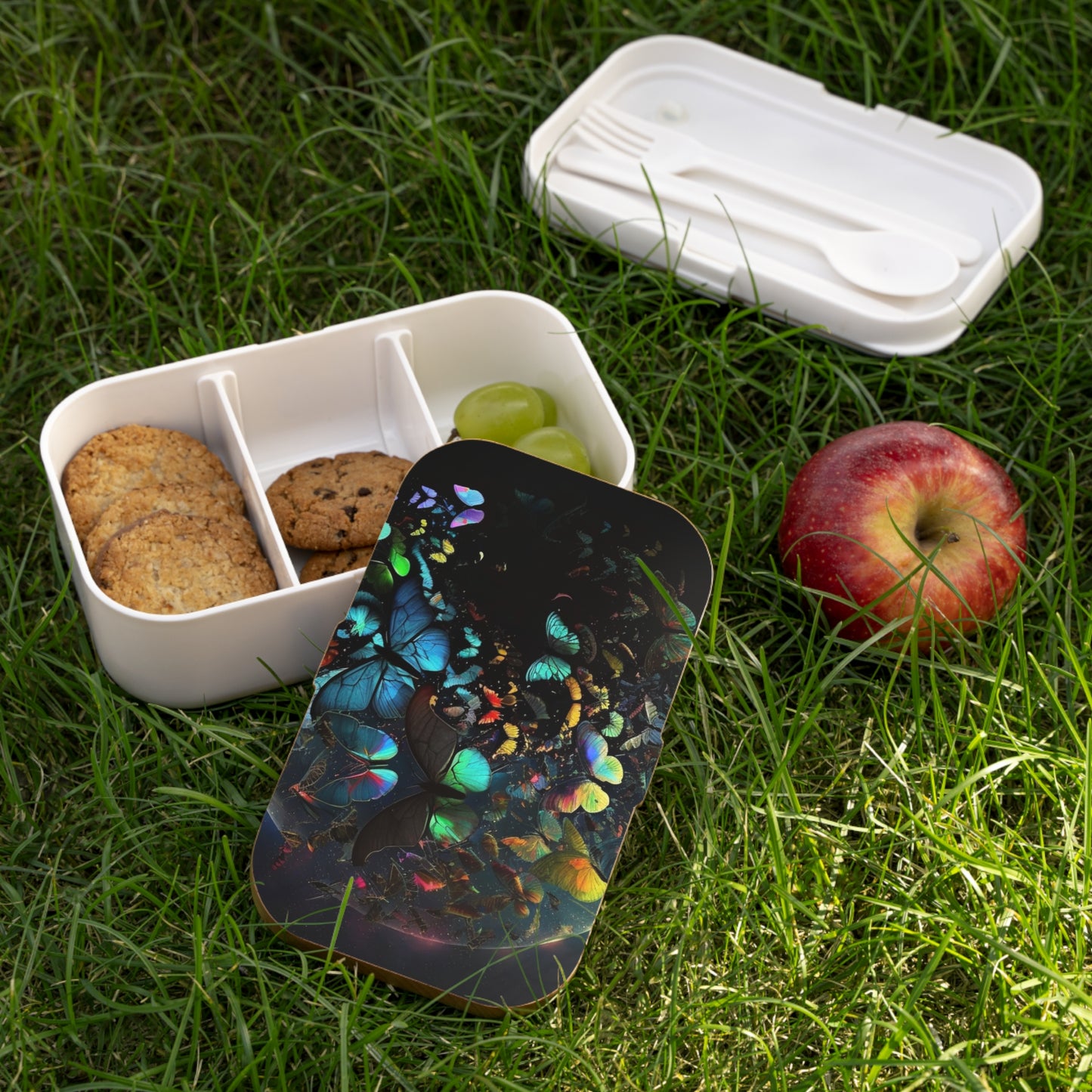 Bento Lunch Box Moon Butterfly 4