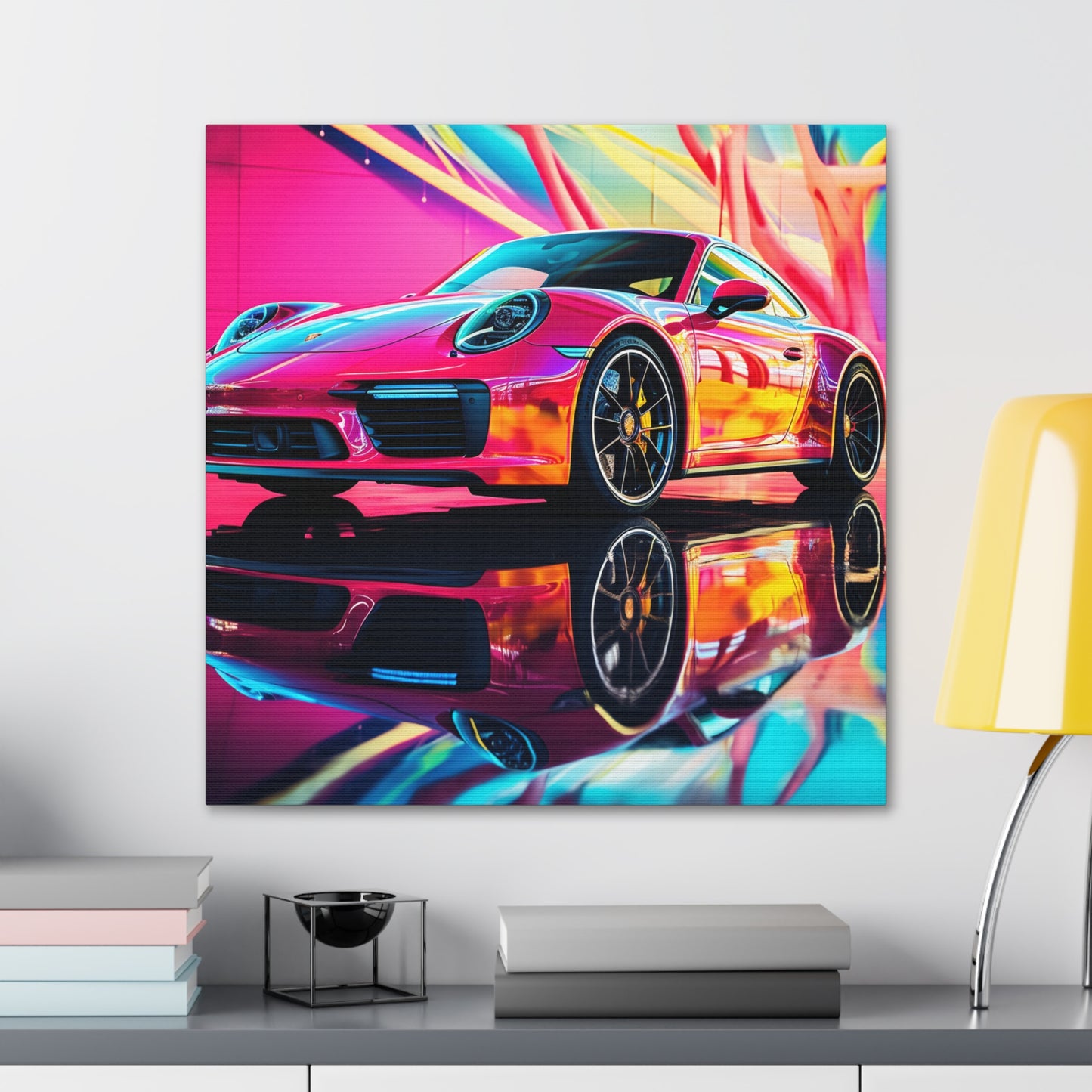 Canvas Gallery Wraps Macro Porsche 4