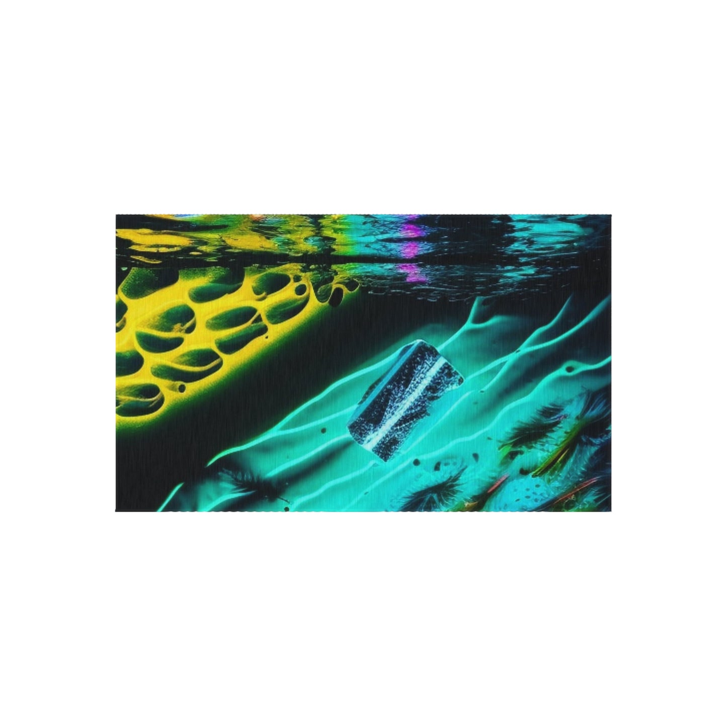 Outdoor Rug  Florescent Glow 2