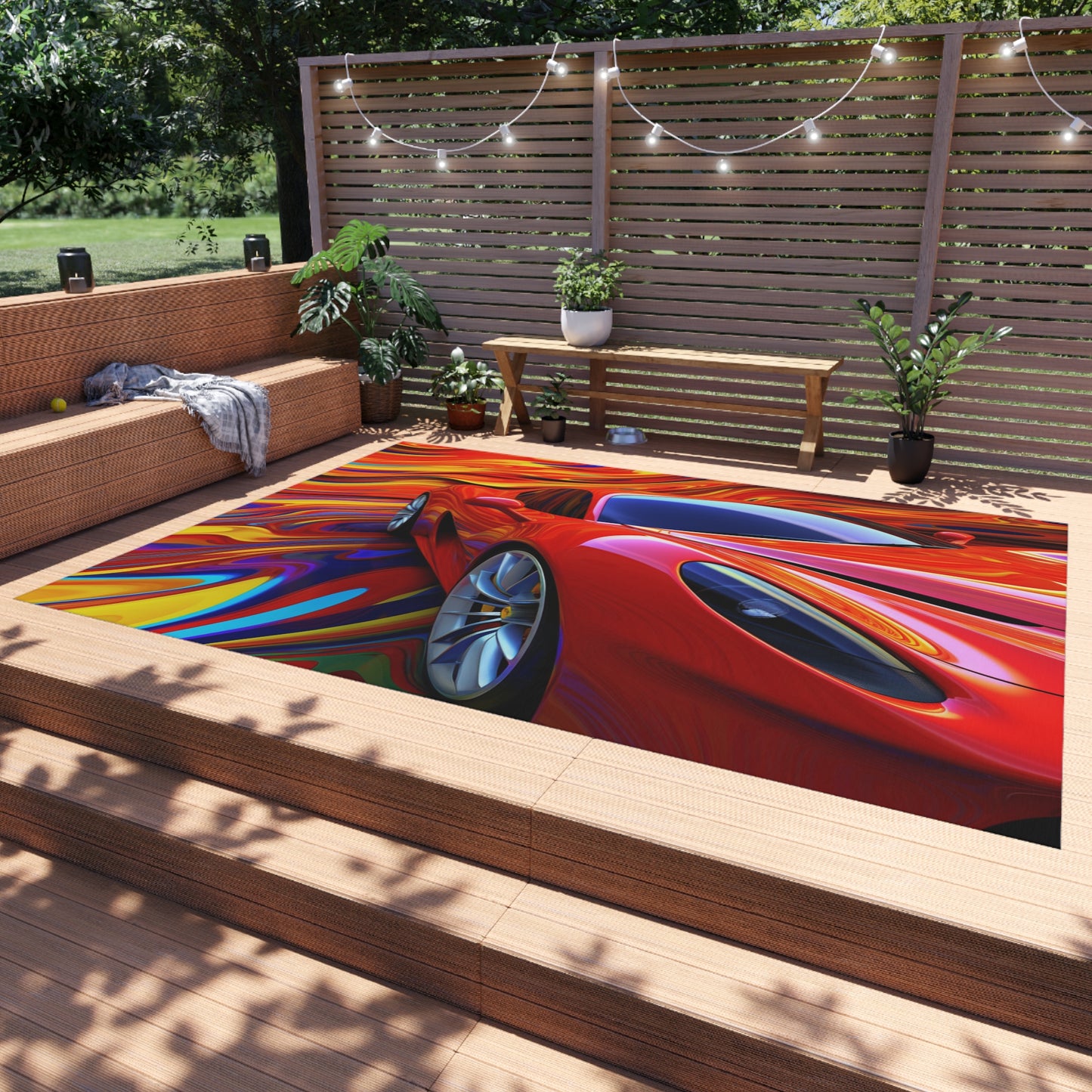 Outdoor Rug  Ferrari Water Fusion 4