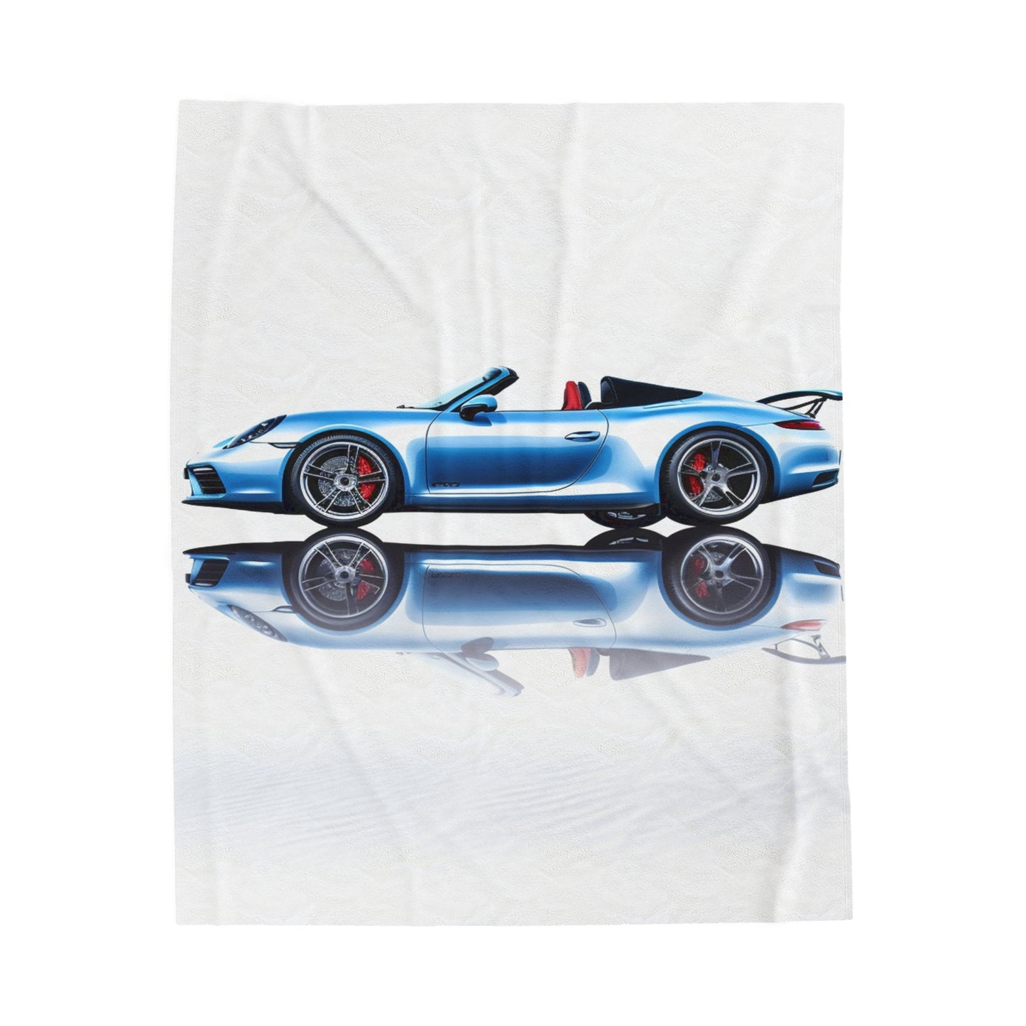 Velveteen Plush Blanket 911 Speedster on water 4