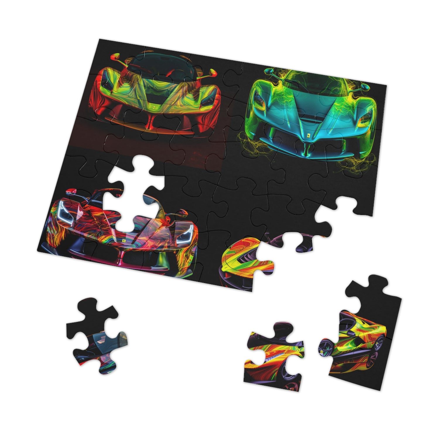 Jigsaw Puzzle (30, 110, 252, 500,1000-Piece) Ferrari Neon 5