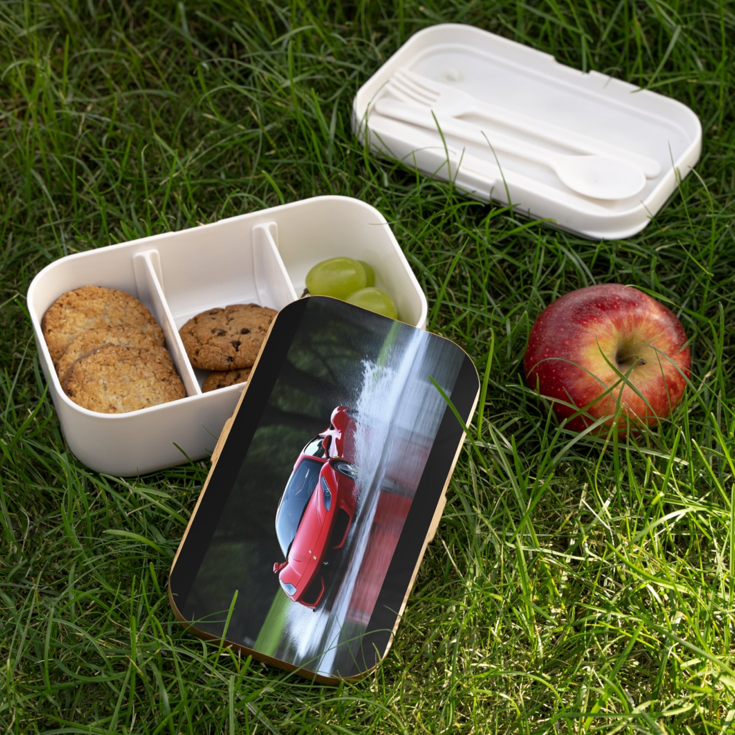 Bento Lunch Box Water Ferrari Splash 2