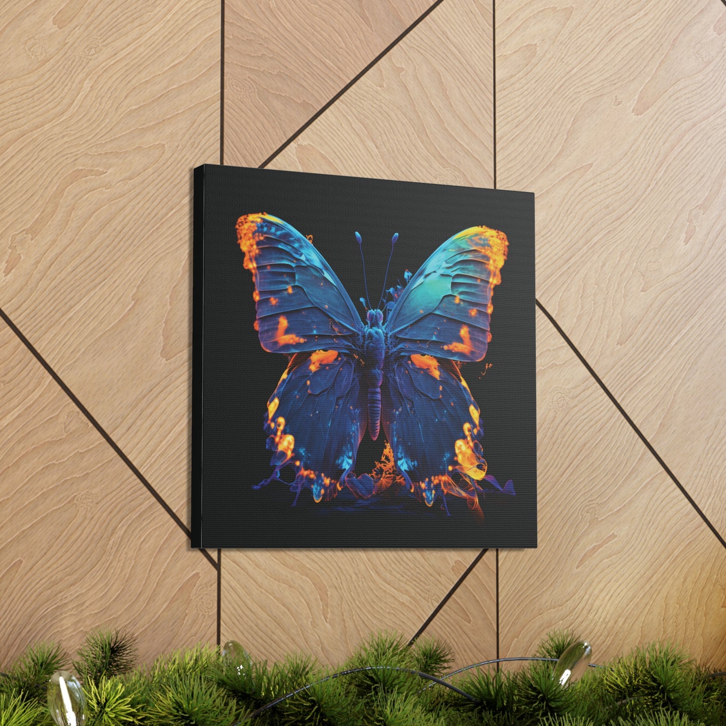 Canvas Gallery Wraps Thermal Butterfly 3