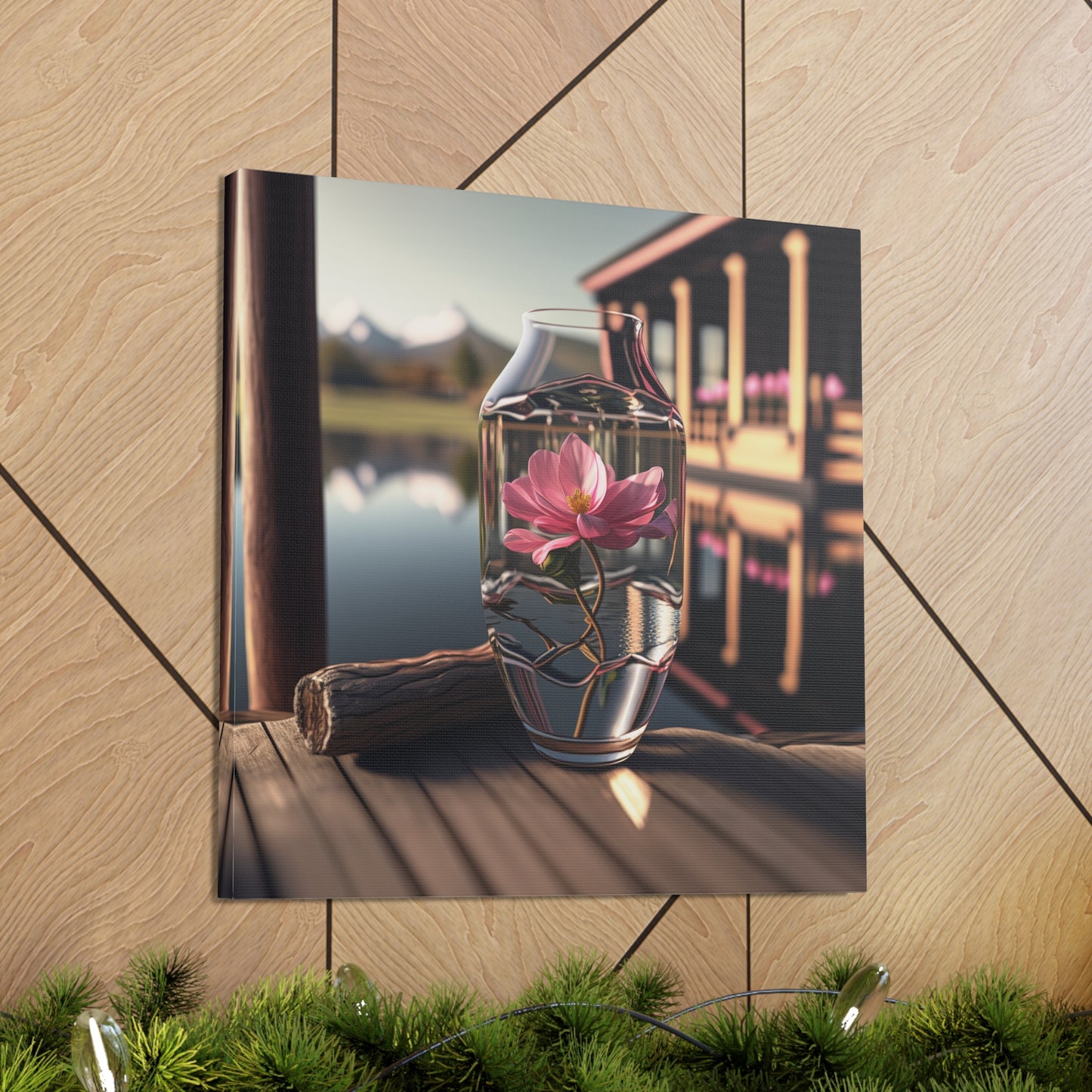 Canvas Gallery Wraps Pink Magnolia 1
