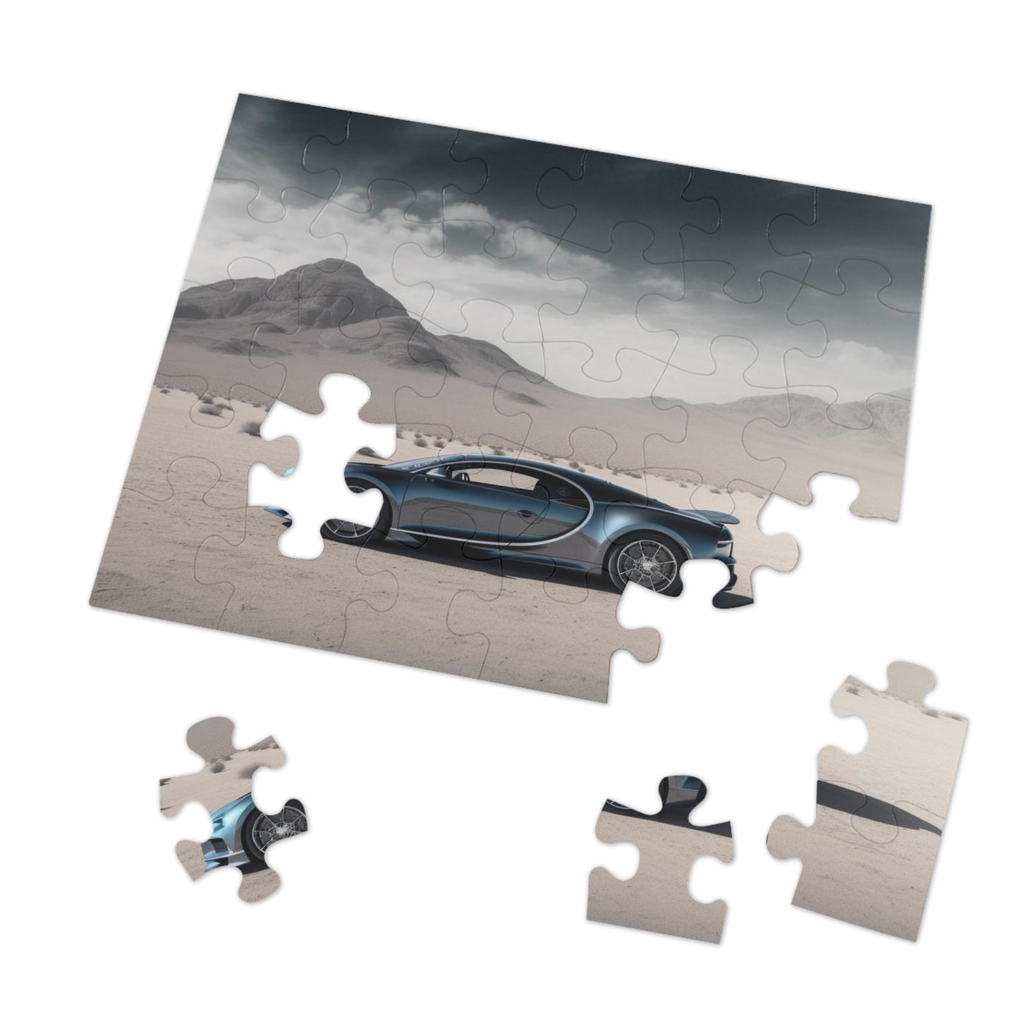 Jigsaw Puzzle (30, 110, 252, 500,1000-Piece) Bugatti Real Look 1