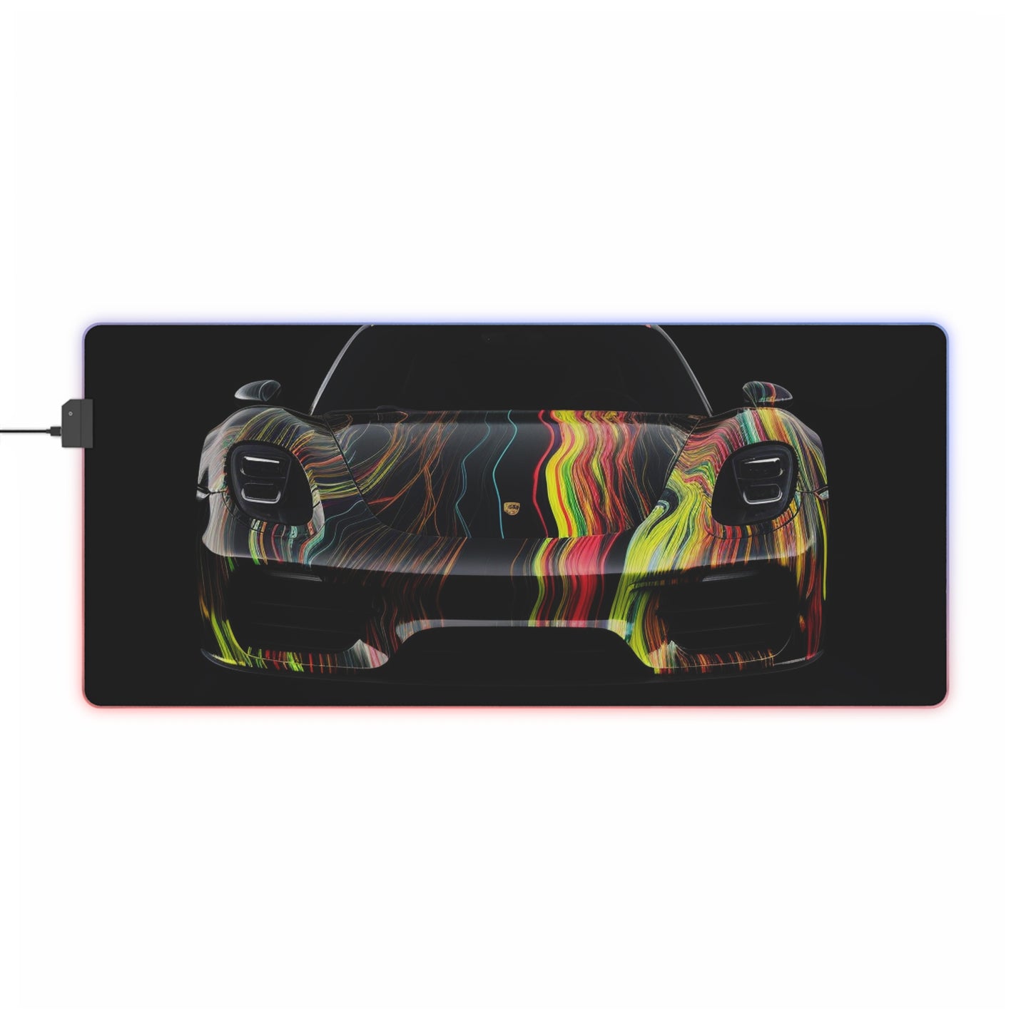 LED Gaming Mouse Pad Porsche Line 2