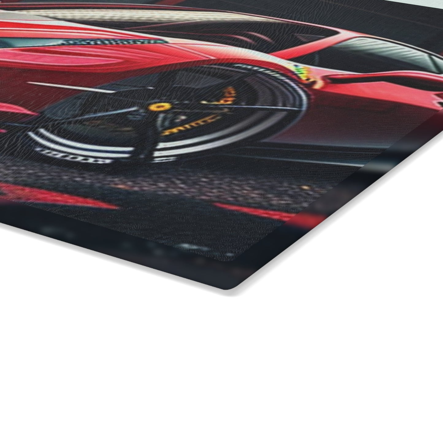 Glass Cutting Board Ferrari Hyper 1