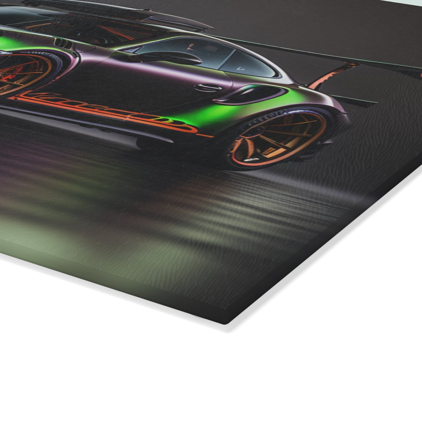 Glass Cutting Board Porsche Color 2