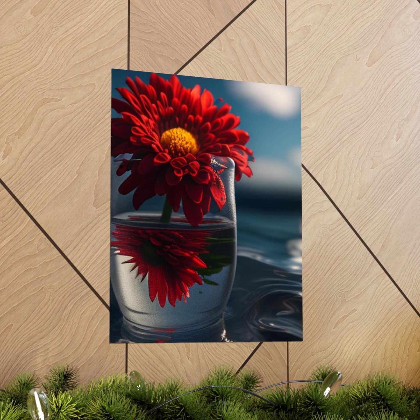 Premium Matte Vertical Posters Chrysanthemum 3