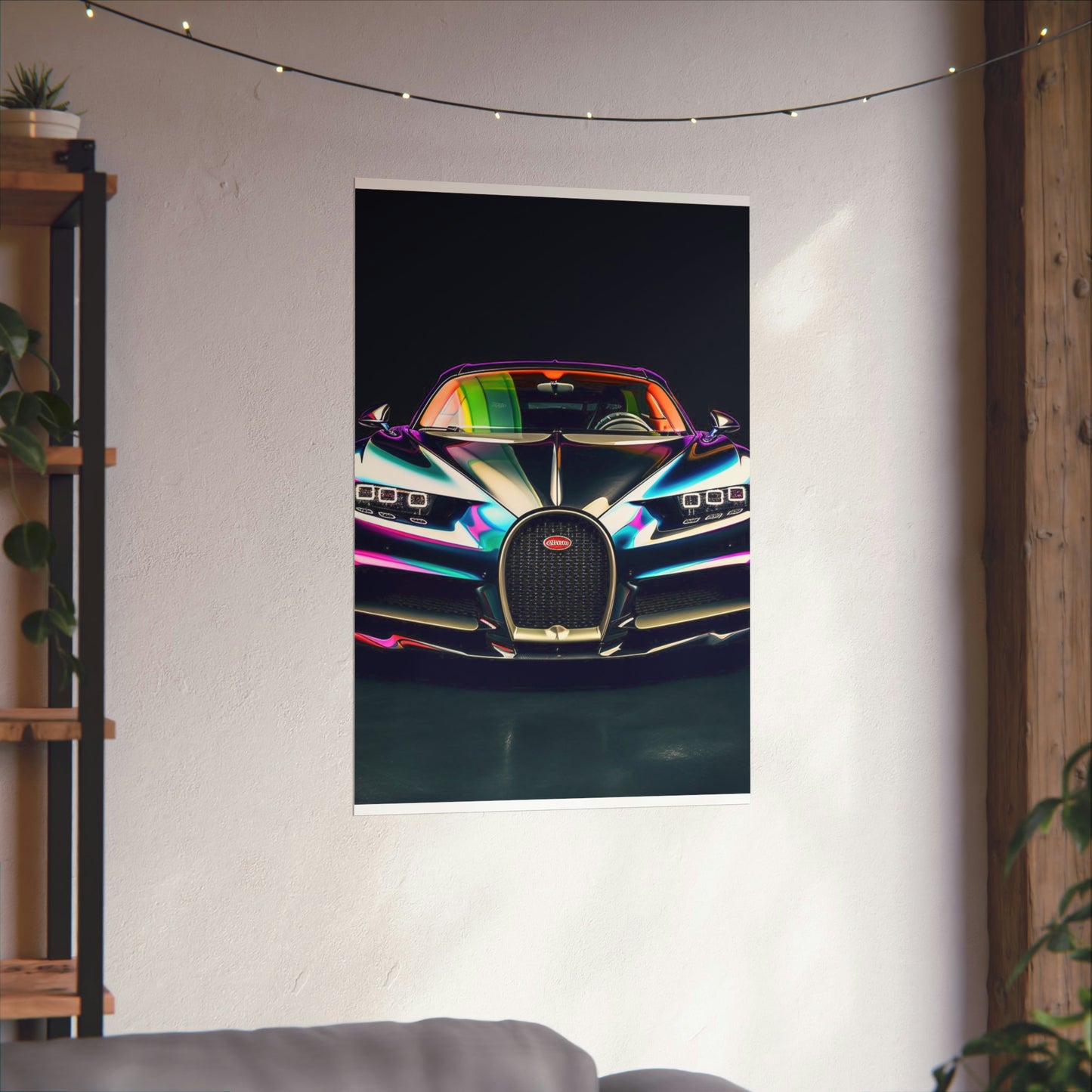 Premium Matte Vertical Posters Hyper Bugatti Chiron 4