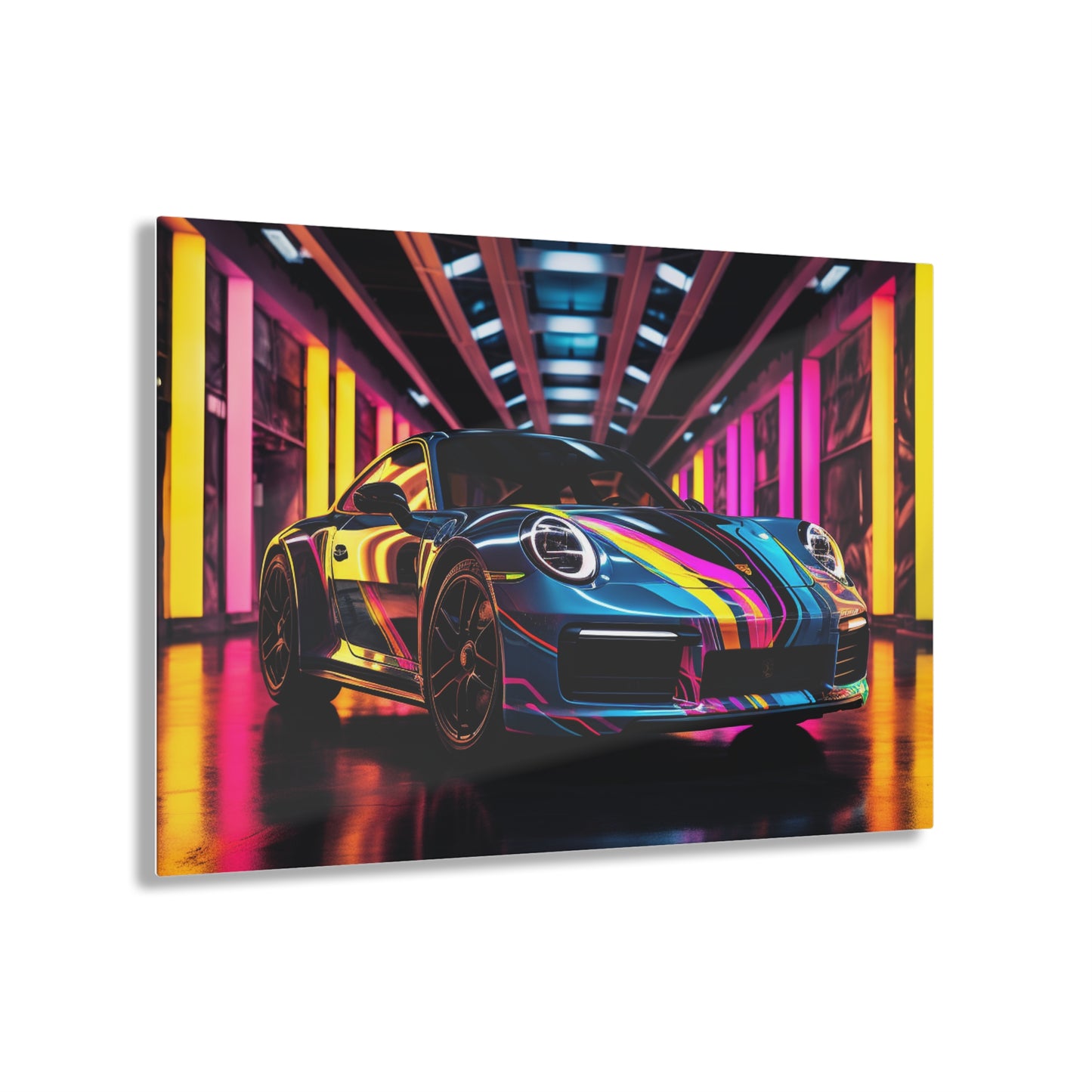 Acrylic Prints Macro Porsche 1