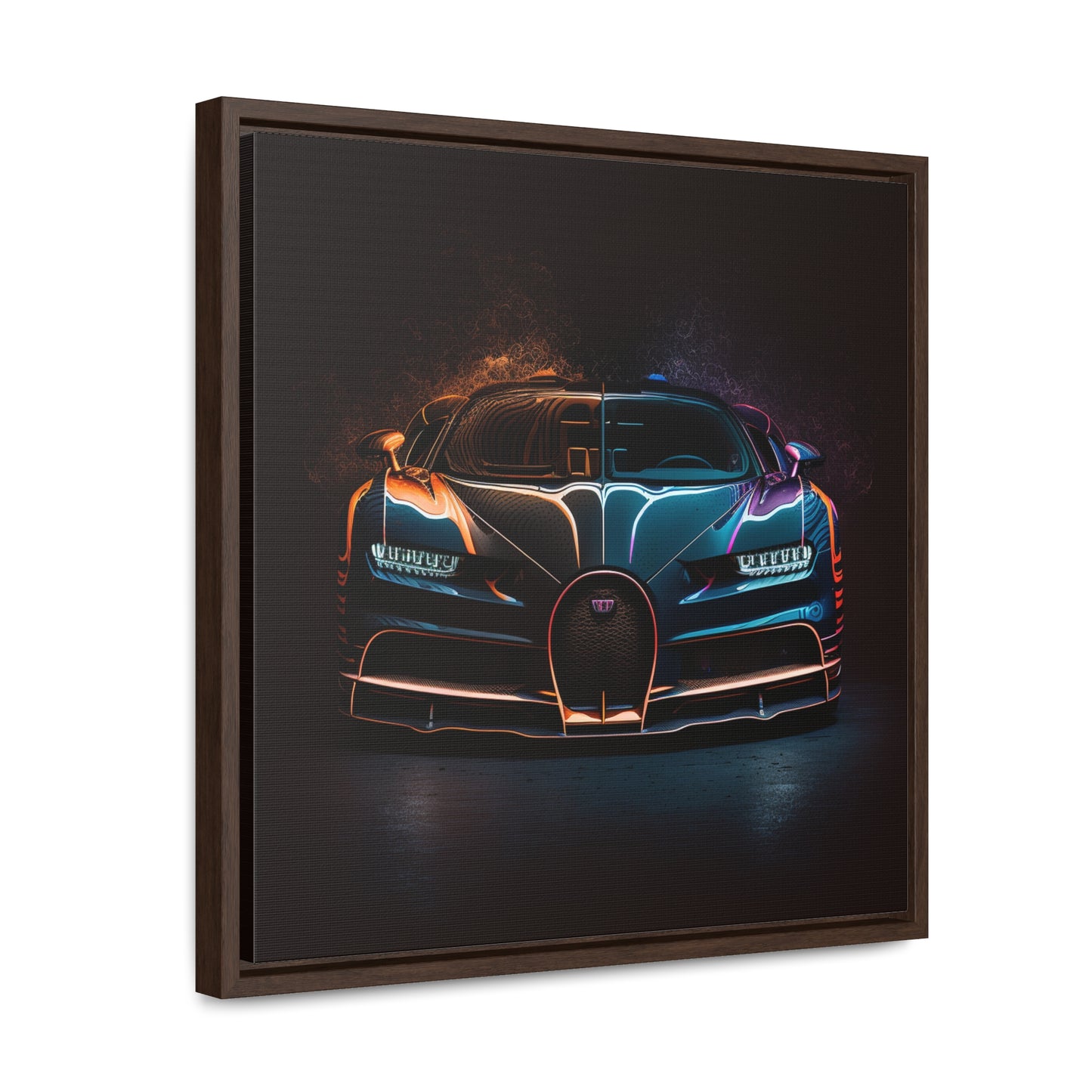 Gallery Canvas Wraps, Square Frame Bugatti Chiron Super 3