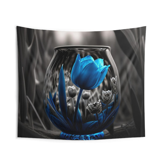Indoor Wall Tapestries Tulip Blue 4