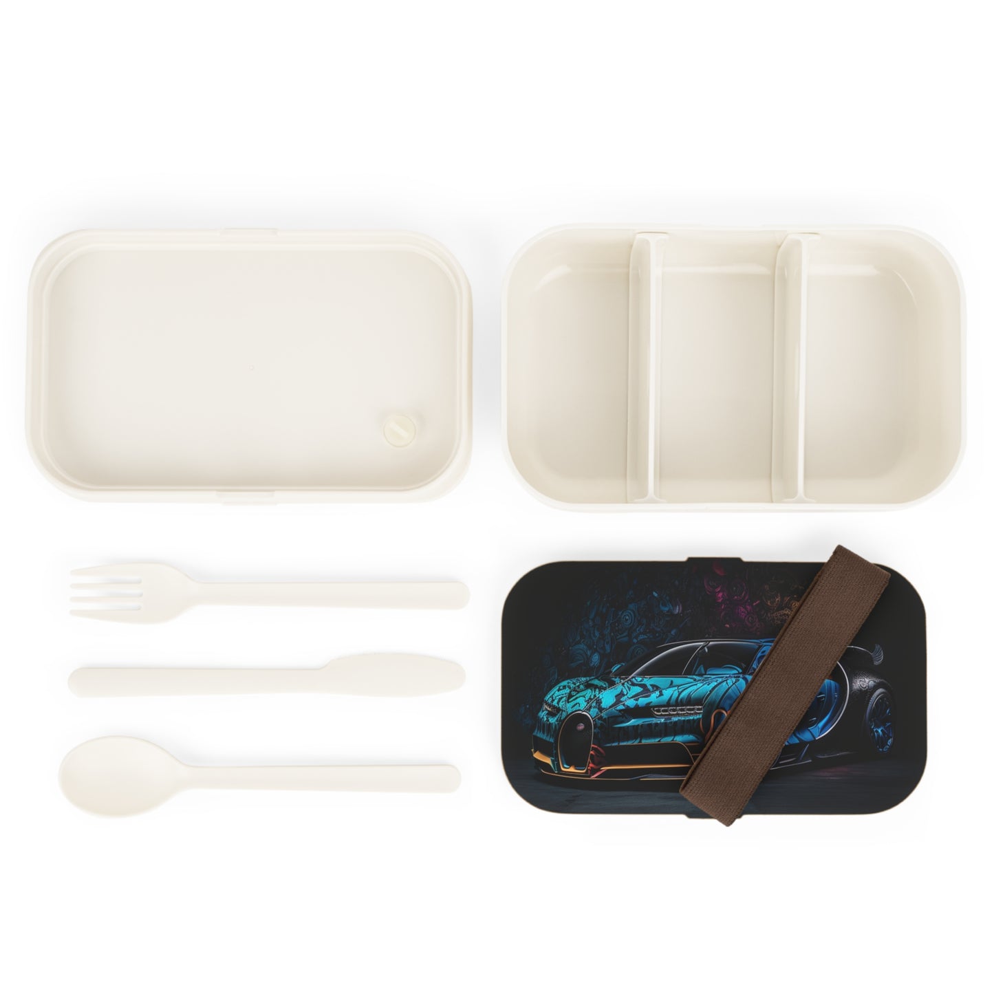 Bento Lunch Box Bugatti Blue 3