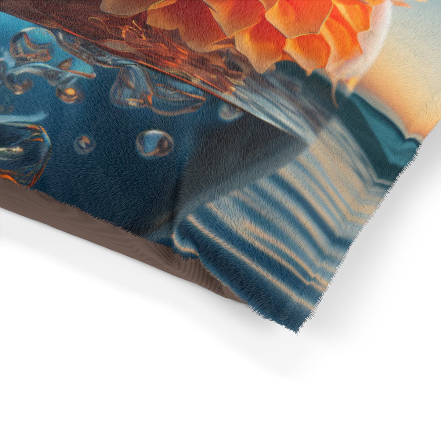 Pet Bed Dahlia Orange 4