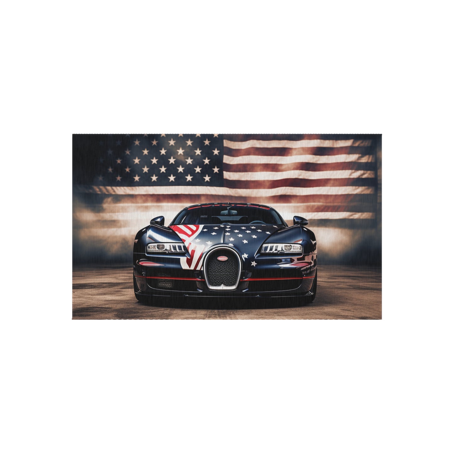 Outdoor Rug  Bugatti American Flag 2