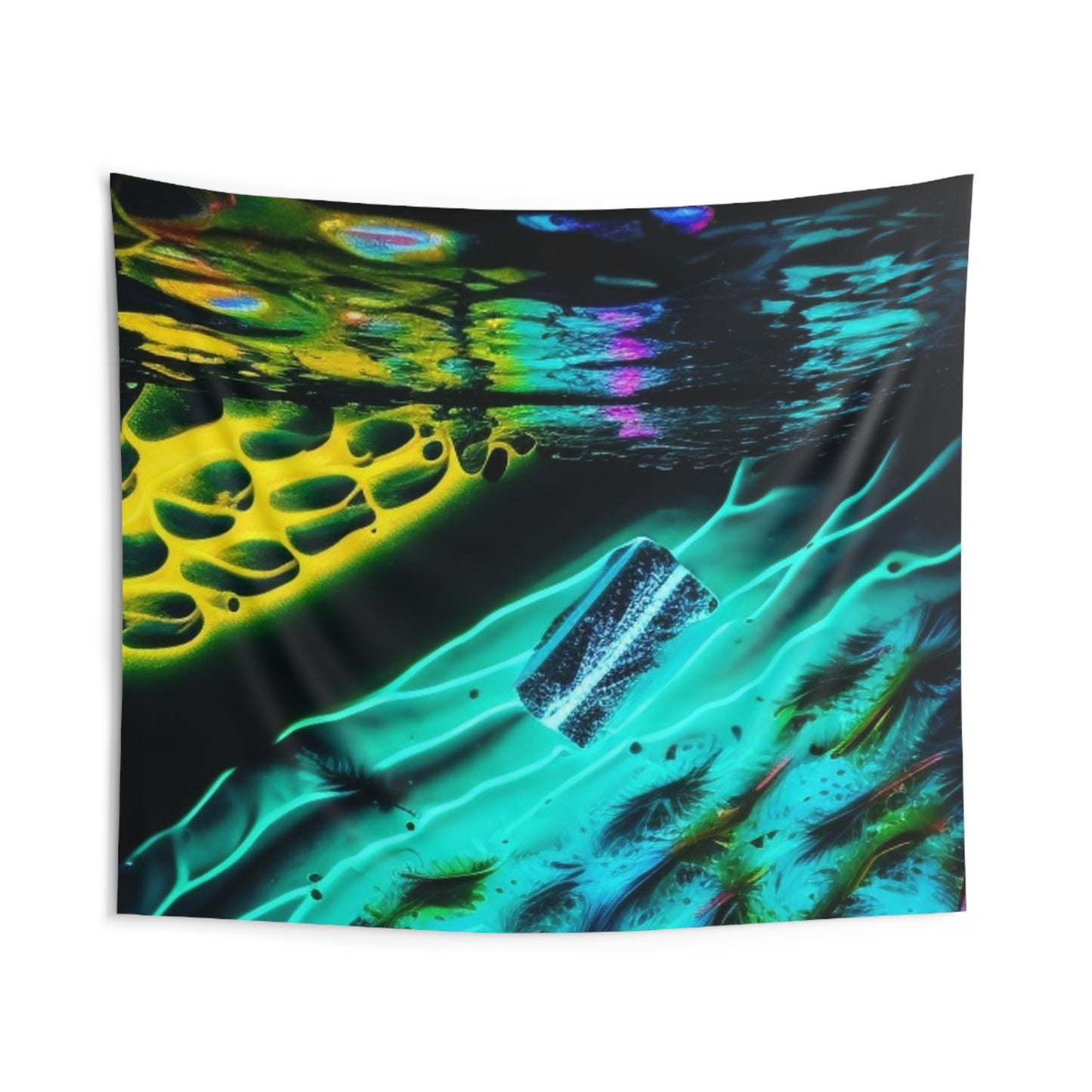 Indoor Wall Tapestries Florescent Glow 2