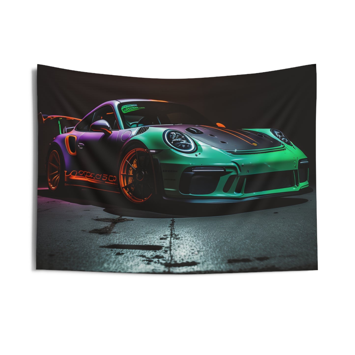 Indoor Wall Tapestries Porsche Color 4