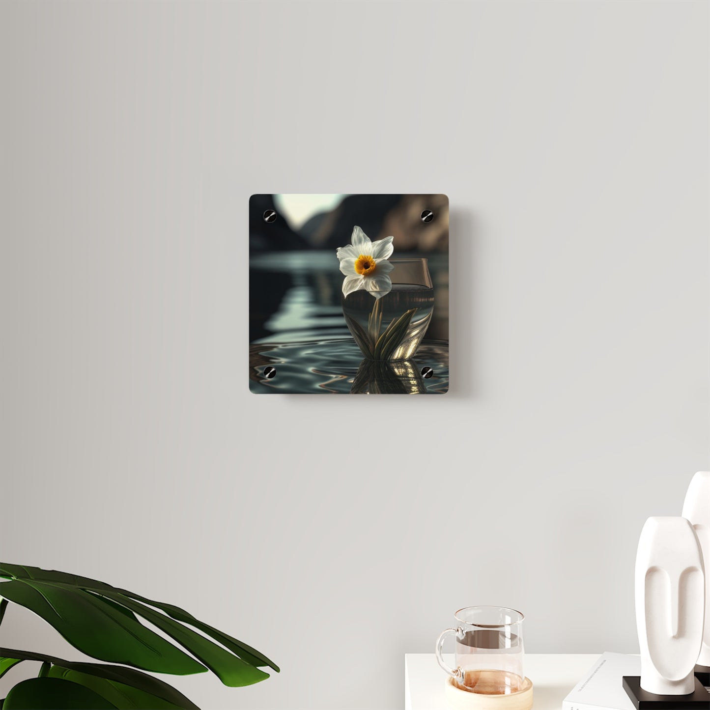 Acrylic Wall Art Panels Daffodil 2