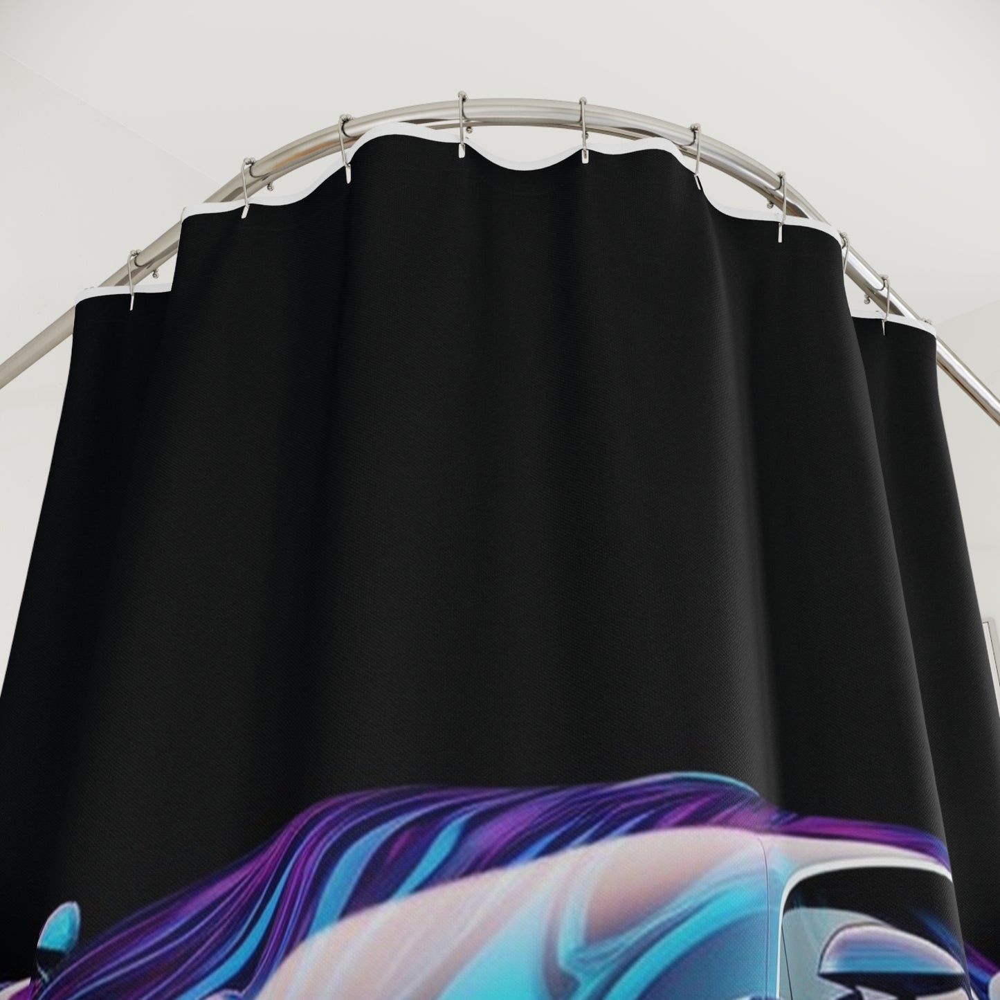 Polyester Shower Curtain Bugatti Abstract Flair 3