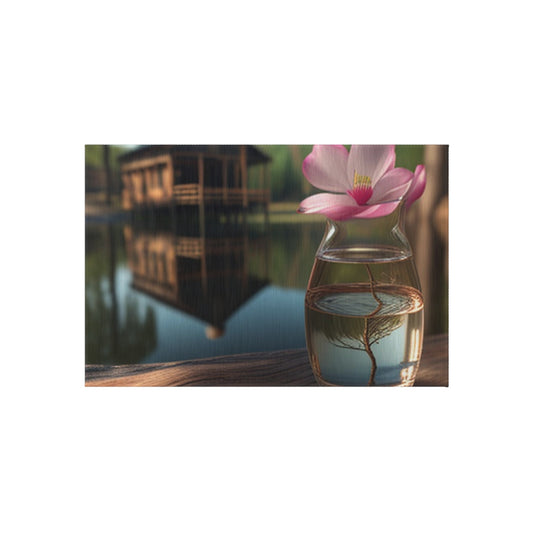 Outdoor Rug  Magnolia in a Glass vase 1