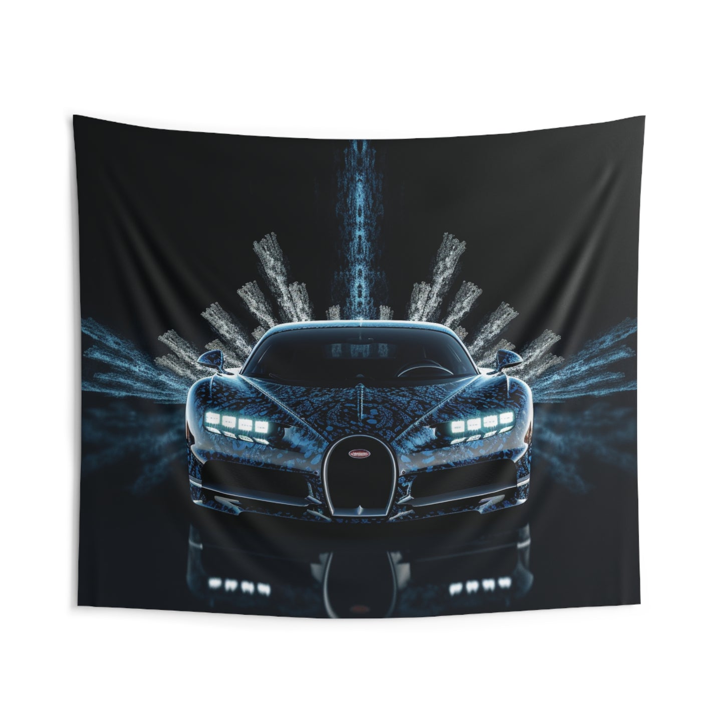 Indoor Wall Tapestries Hyper Bugatti 2