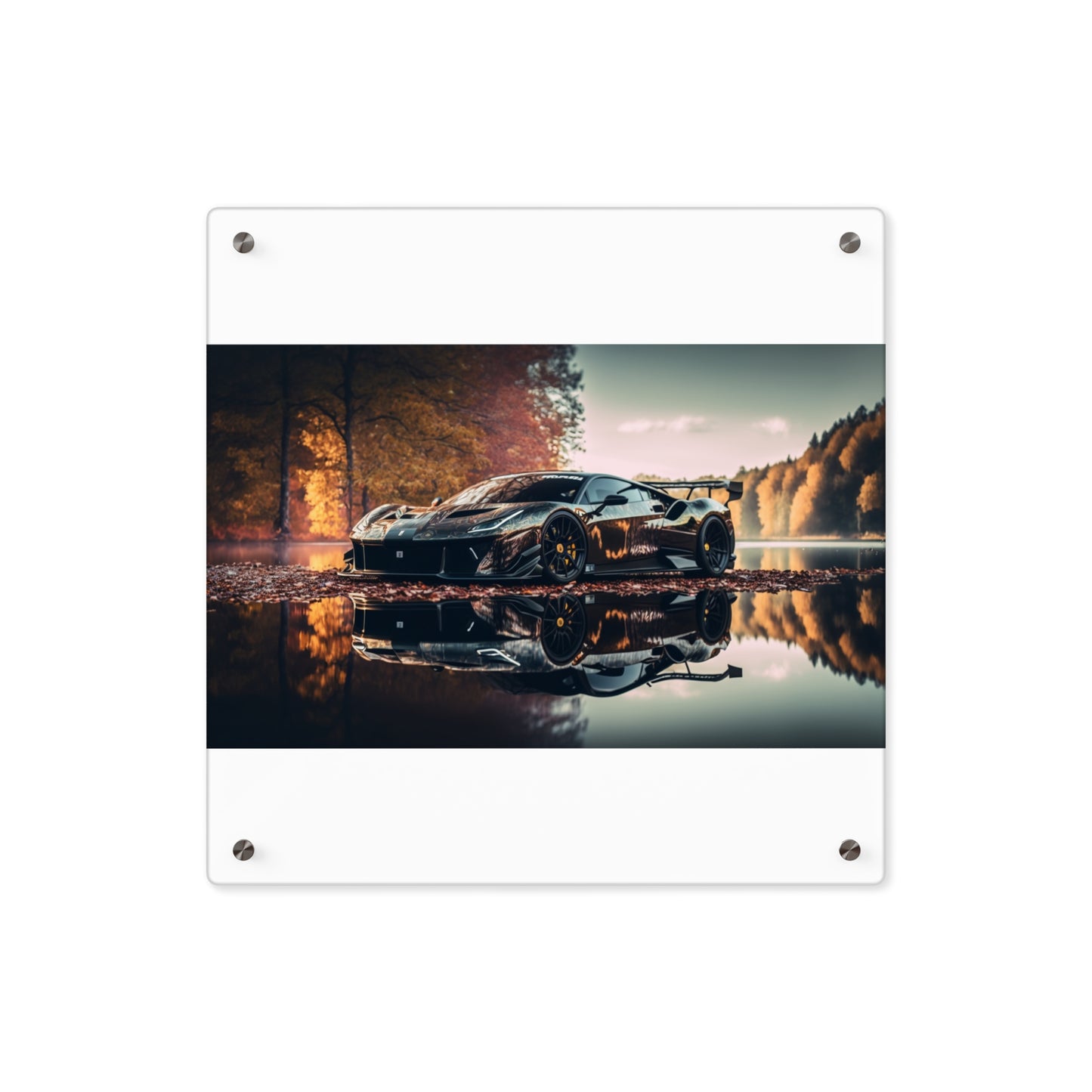 Acrylic Wall Art Panels Ferrari Lake 1