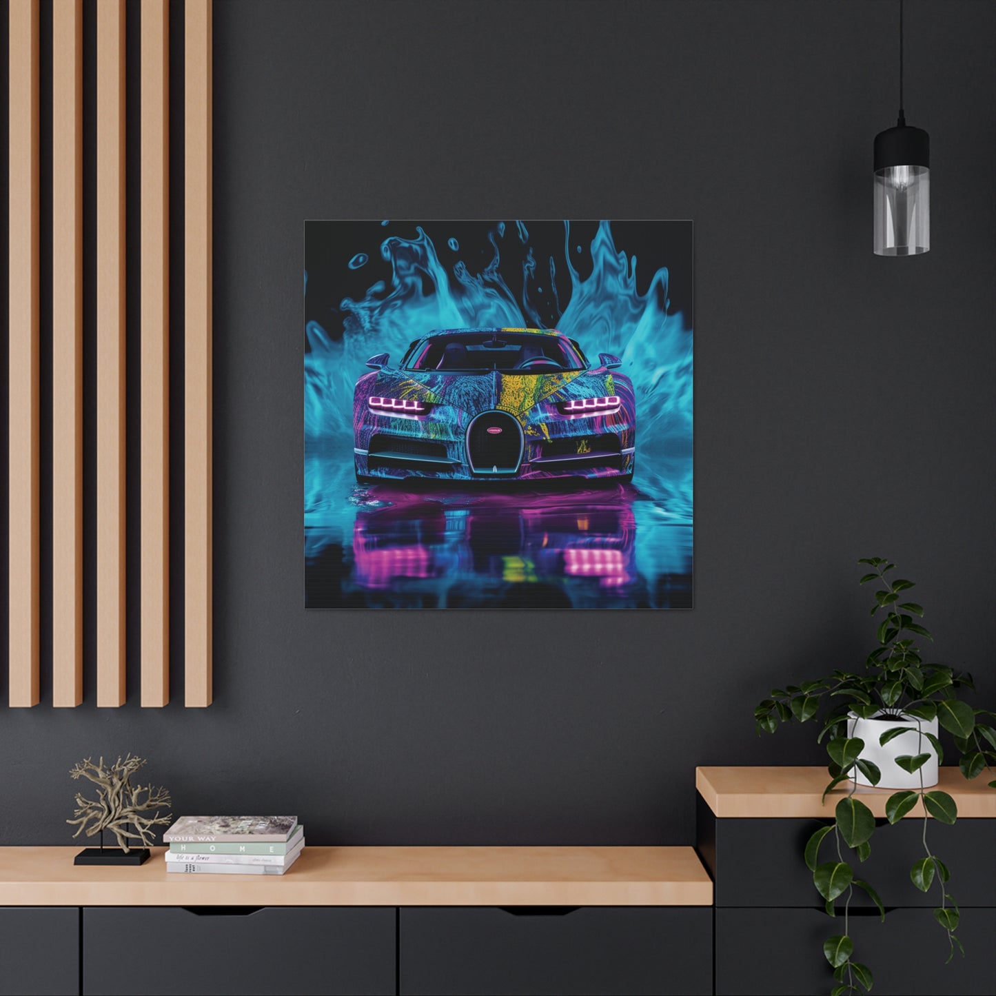 Canvas Gallery Wraps Bugatti Water 2