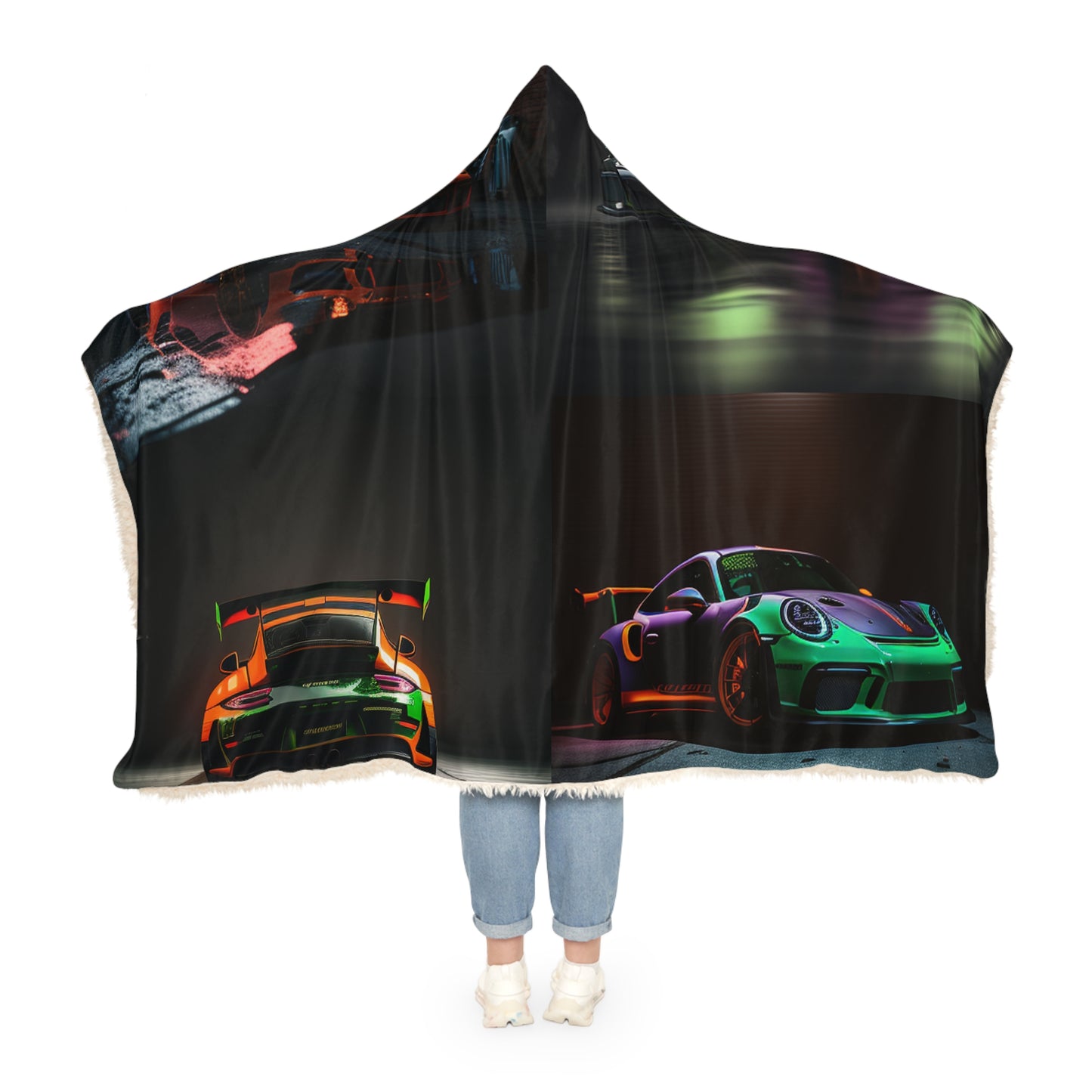 Snuggle Hooded Blanket Porsche Color 5