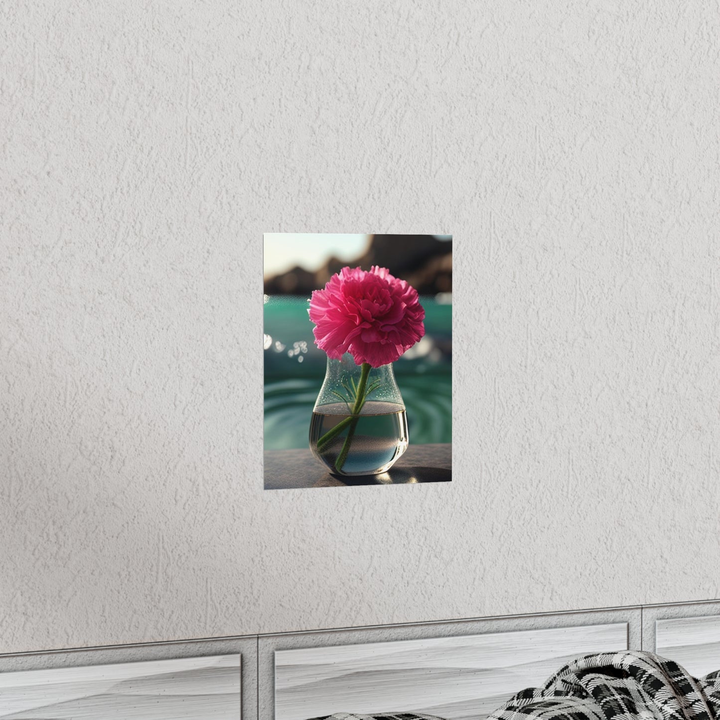 Premium Matte Vertical Posters Carnation 4